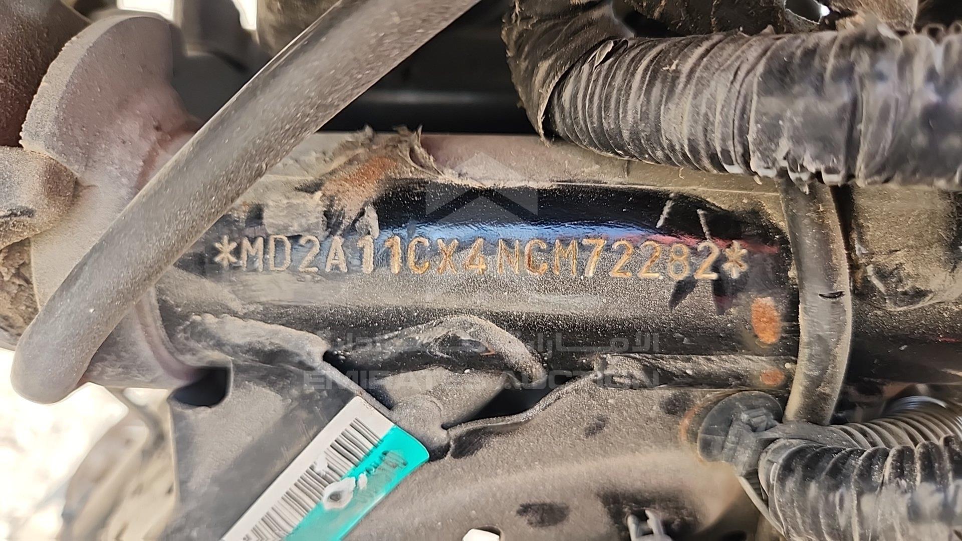 2022 BAJAJ PULSAR 150 VIN: MD2A11CX4NCM72282