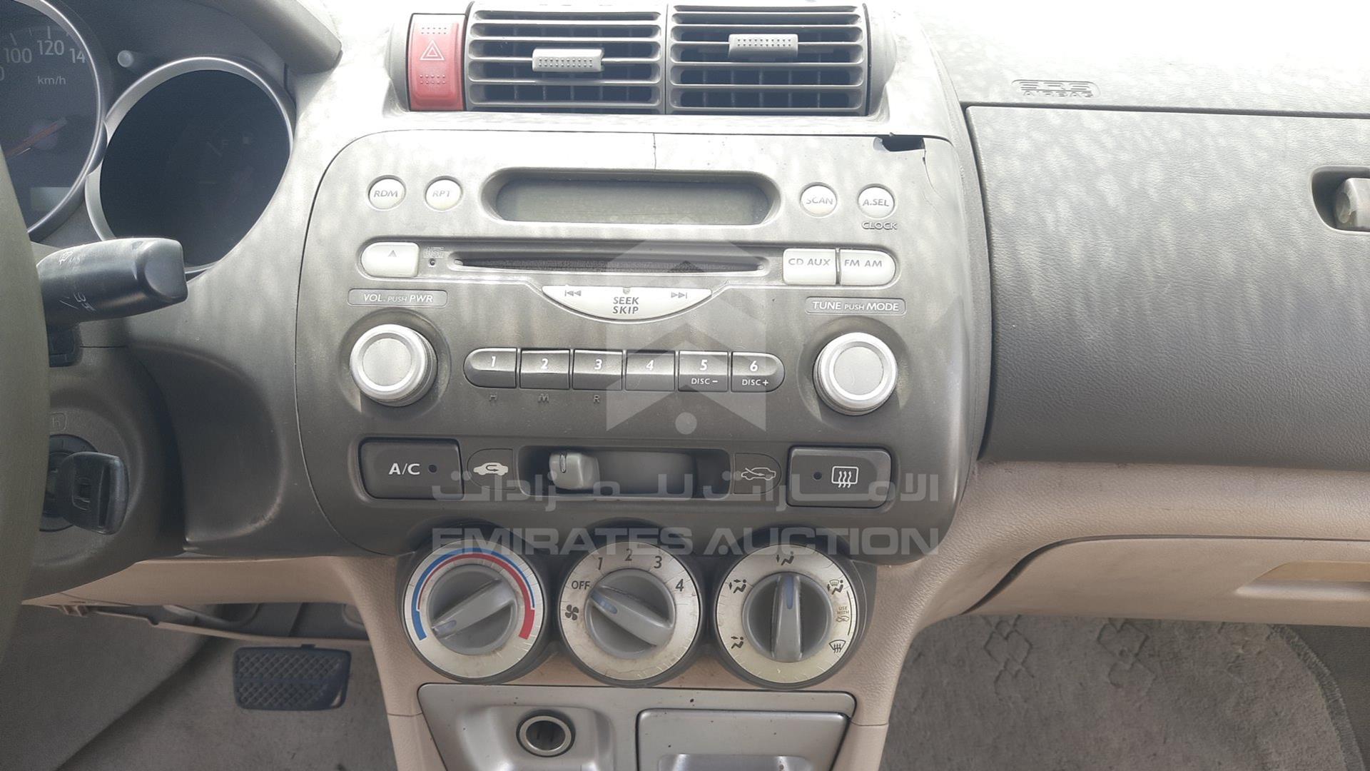 2008 HONDA CITY VIN: MRHGD66328P060936