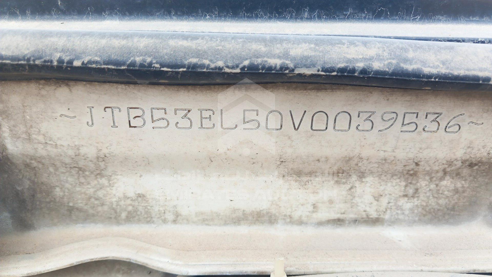 0 TOYOTA TERCEL VIN: JTB53EL50V0039536