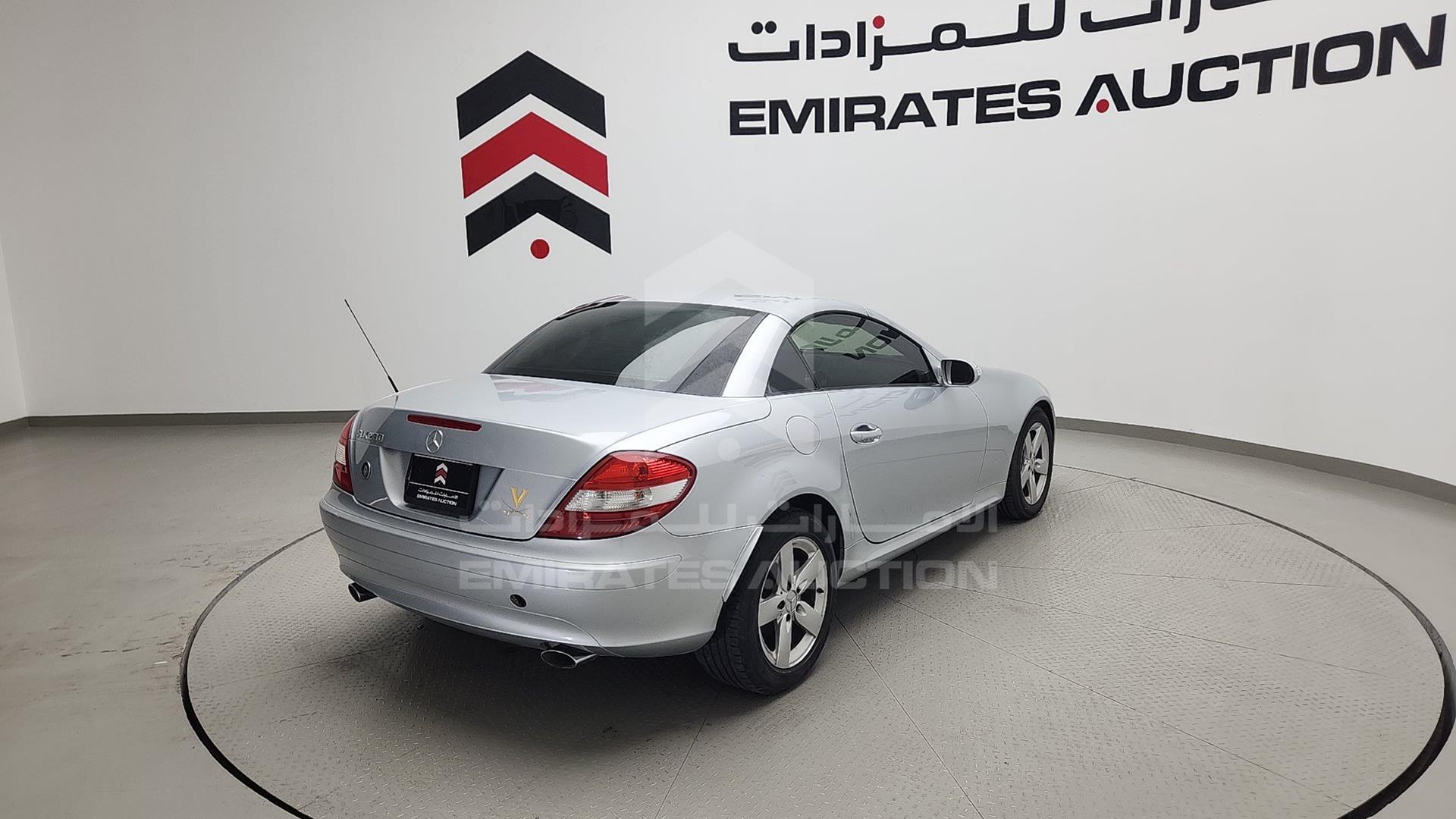 2006 MERCEDES SLK280 VIN: WDBWK54F06F103701