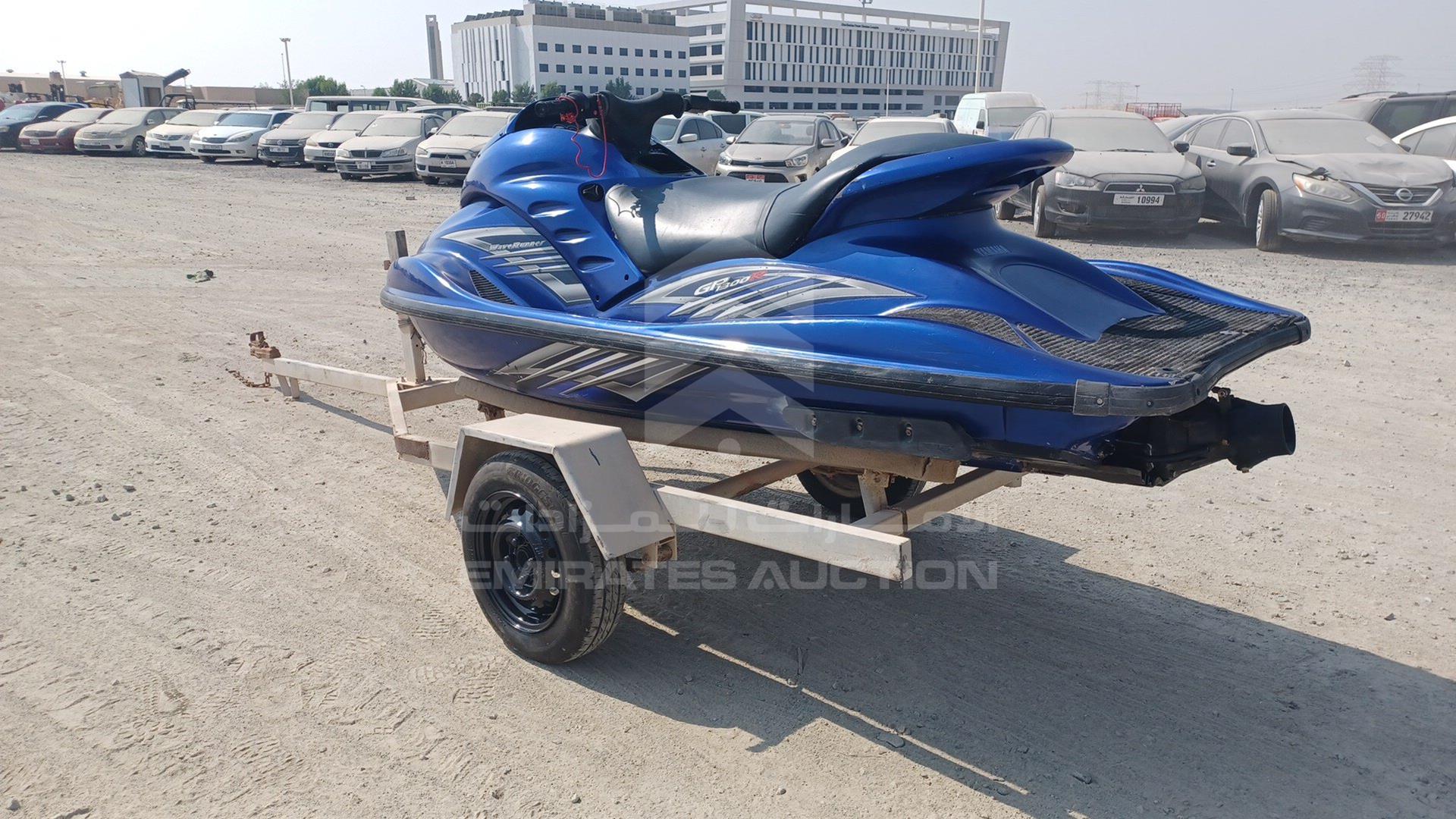 2003 JET SKI + TROLLEY YAMAHA VIN: YAMA1076E303