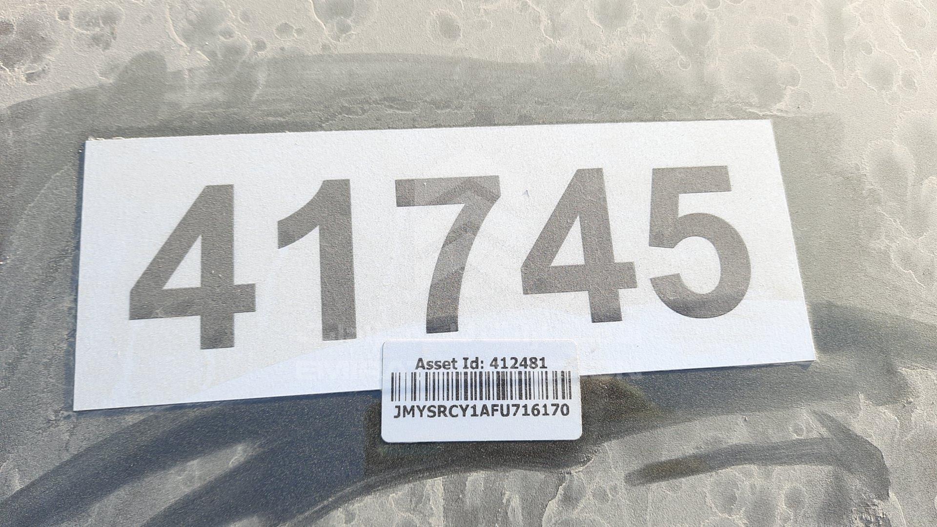 2015 MITSUBISHI LANCER VIN: JMYSRCY1AFU716170
