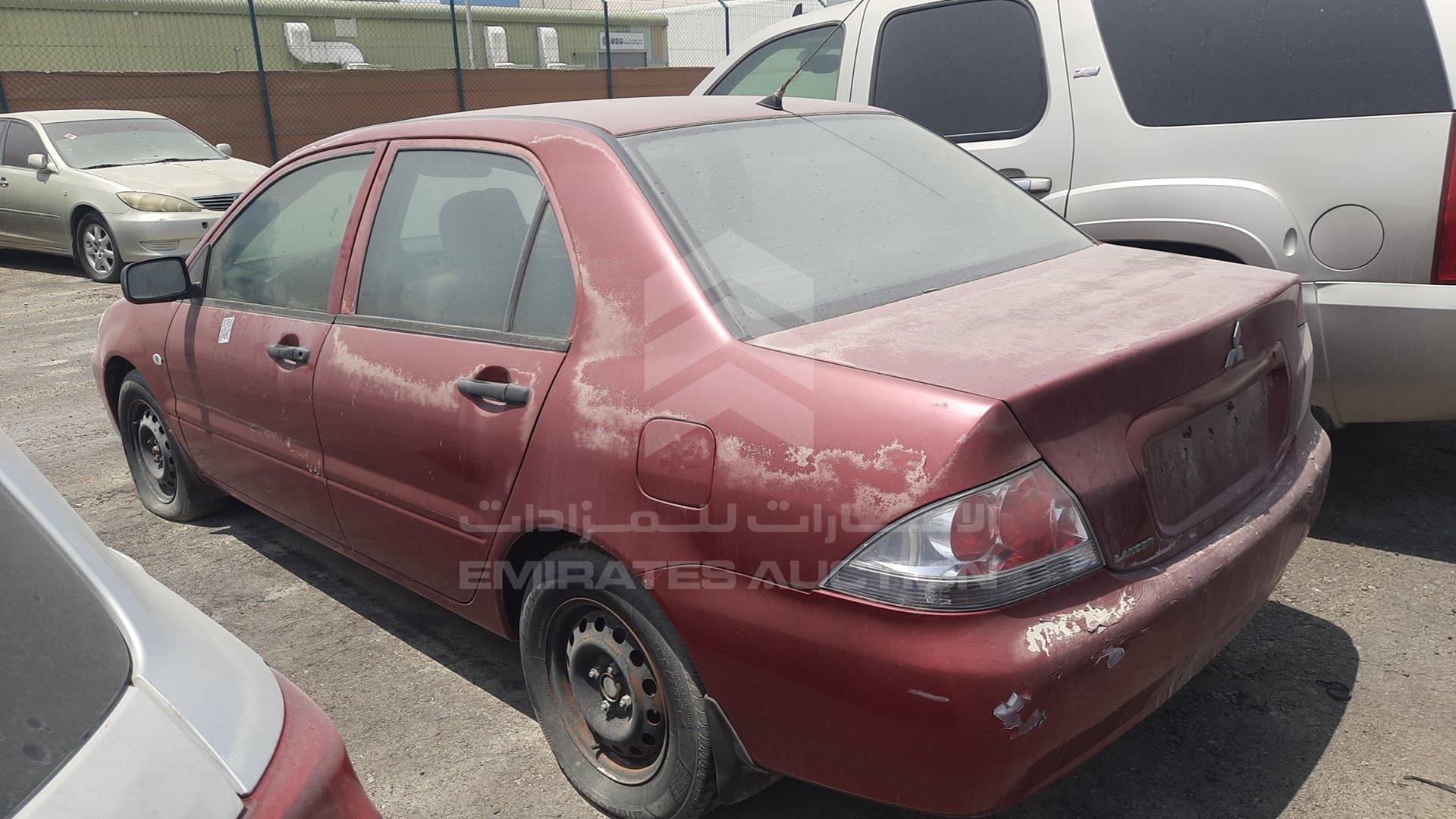 2008 MITSUBISHI LANCER VIN: JMYSRCS1A8U732612
