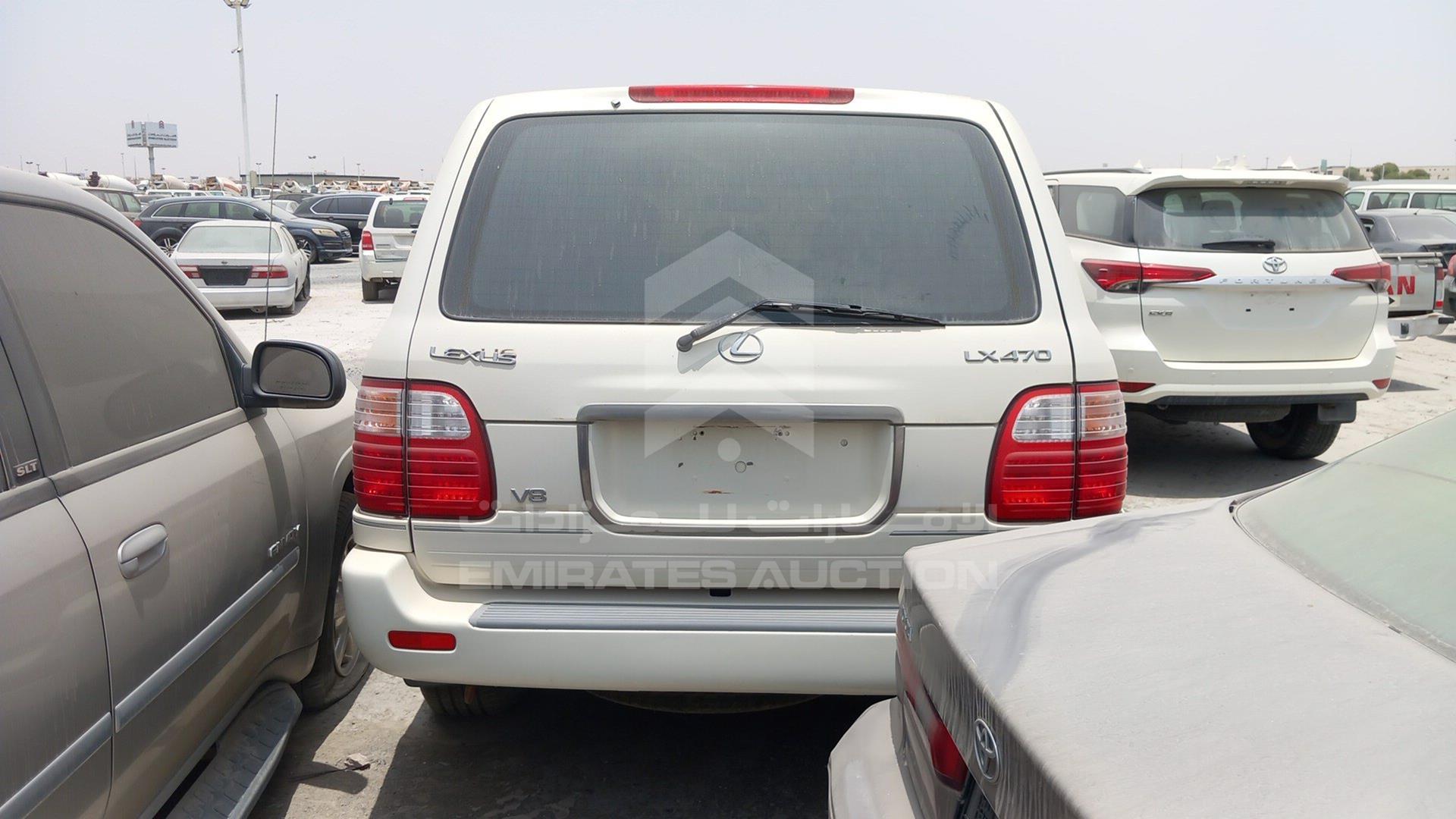 2000 LEXUS LX 470 VIN: JT6HT00W1Y0112100