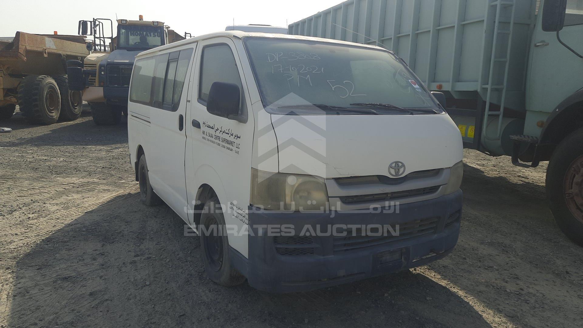 2009 TOYOTA HIACE VIN: JTFHX02P890040579