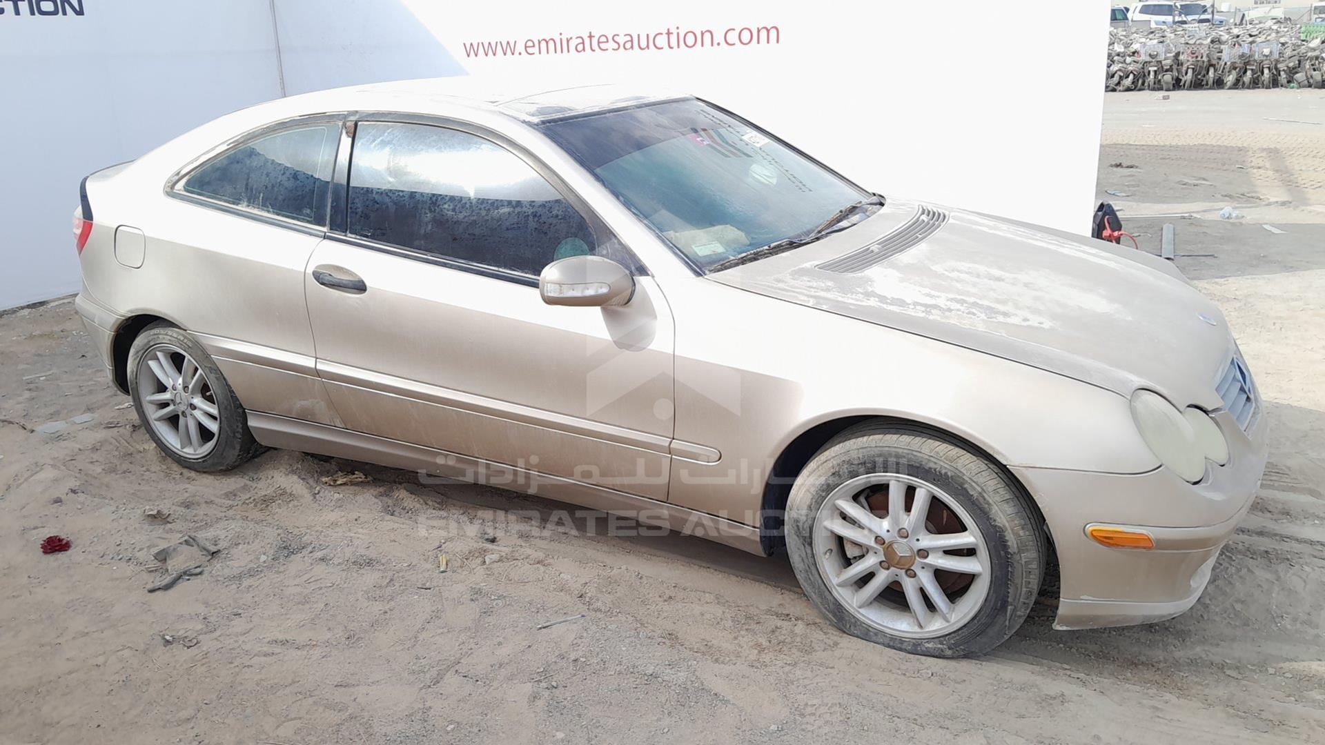 2003 MERCEDES C 230 VIN: WDBRN40J63A388275