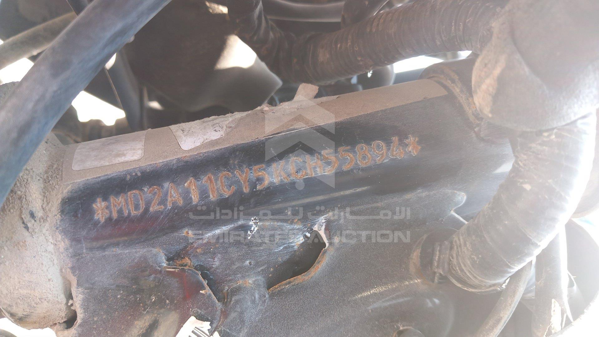 2019 BAJAJ PULSAR VIN: MD2A11CY5KCH55894