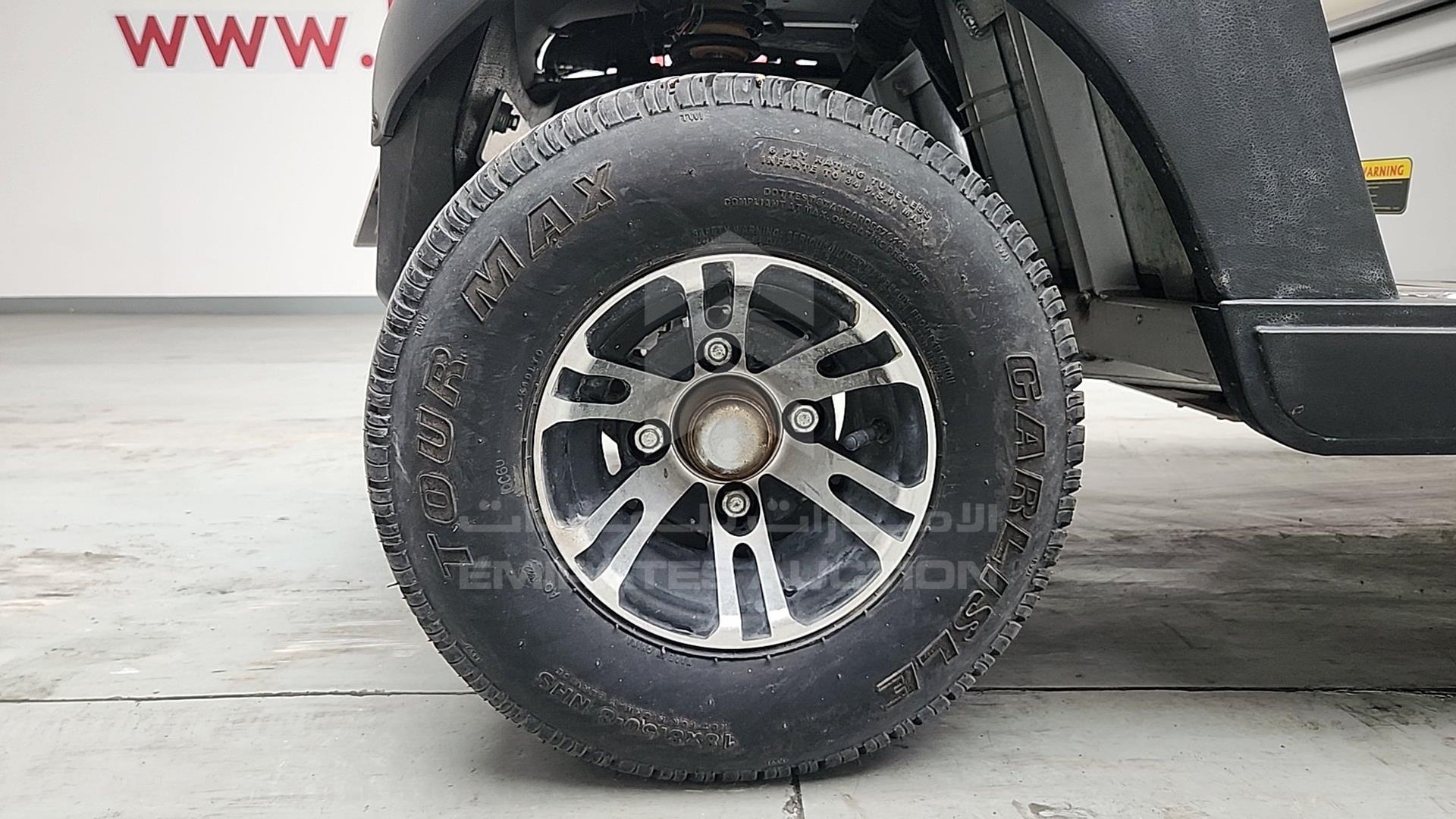 2022 GOLF CART ELECTRIC VIN: H011833