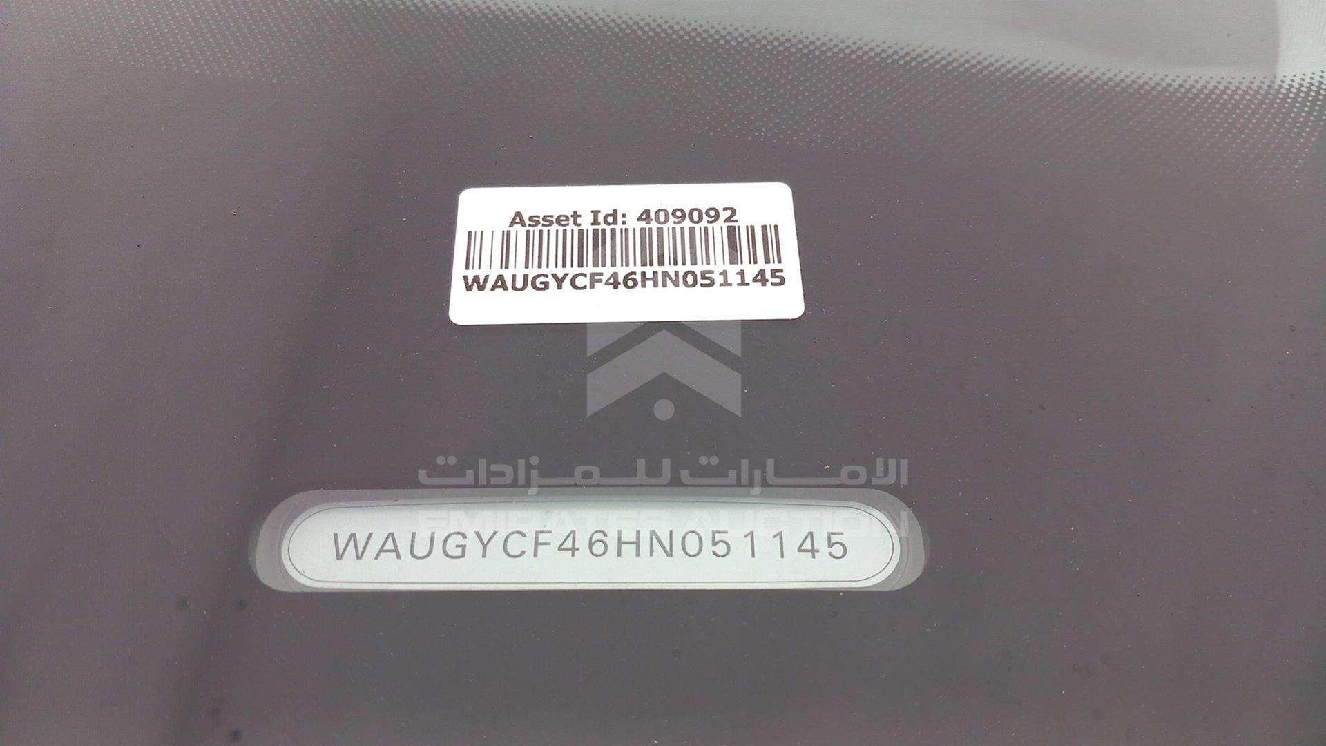 2017 AUDI A4 VIN: WAUGYCF46HN051145