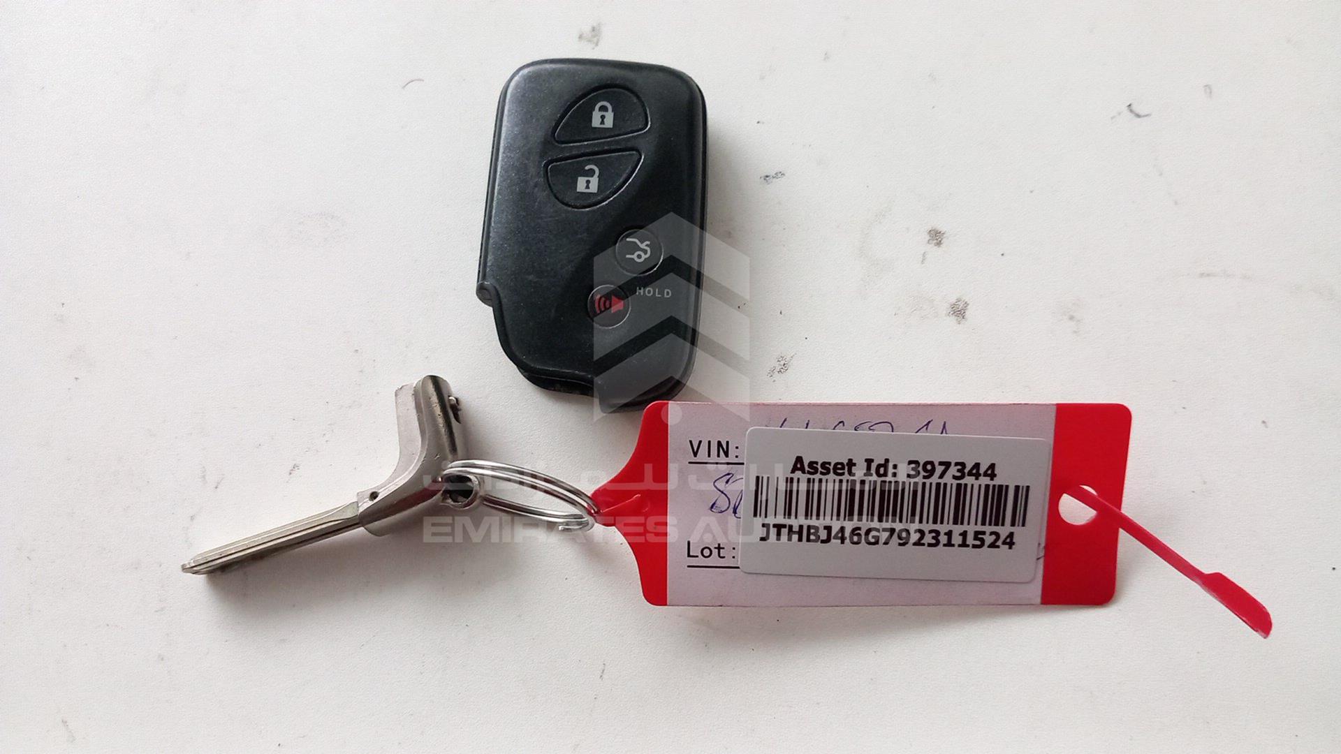 2009 LEXUS ES 350 VIN: JTHBJ46G792311524