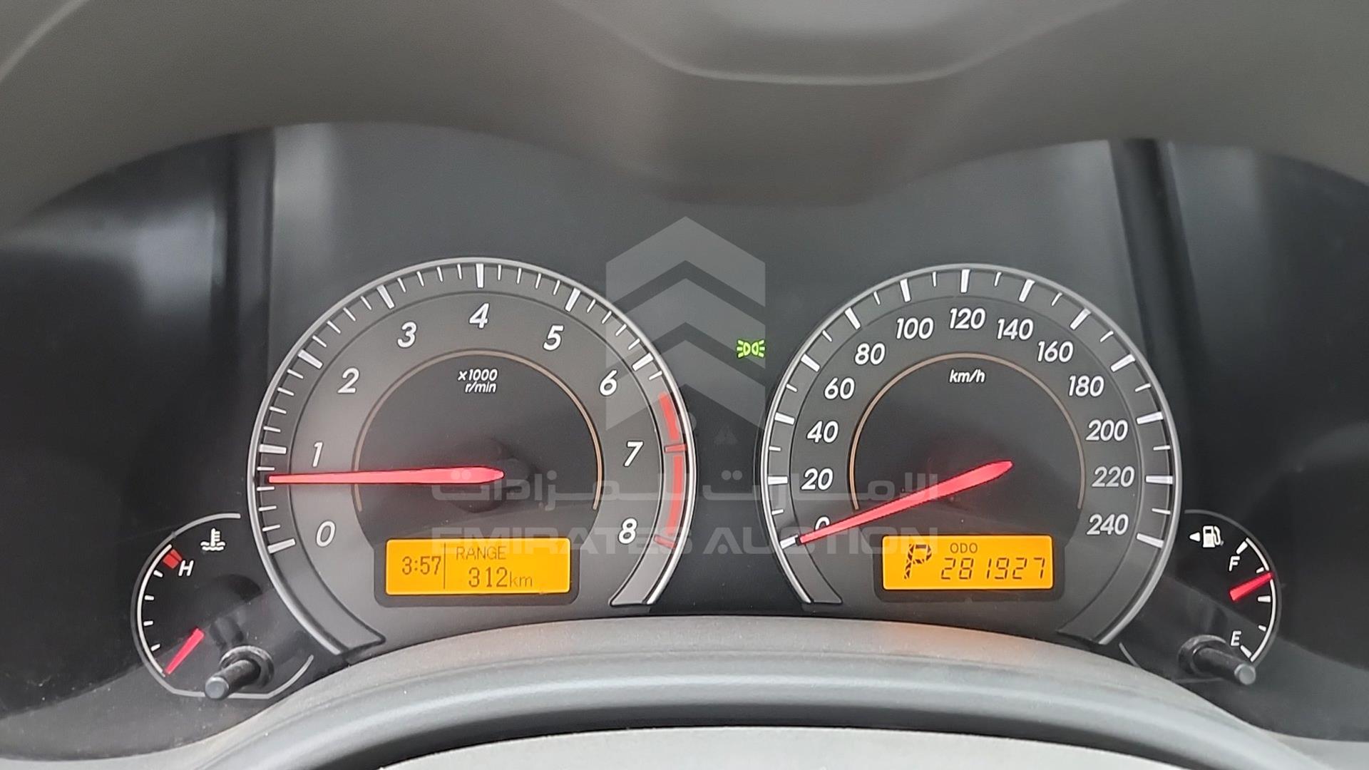 2008 TOYOTA COROLLA VIN: JTDBR42E589012781