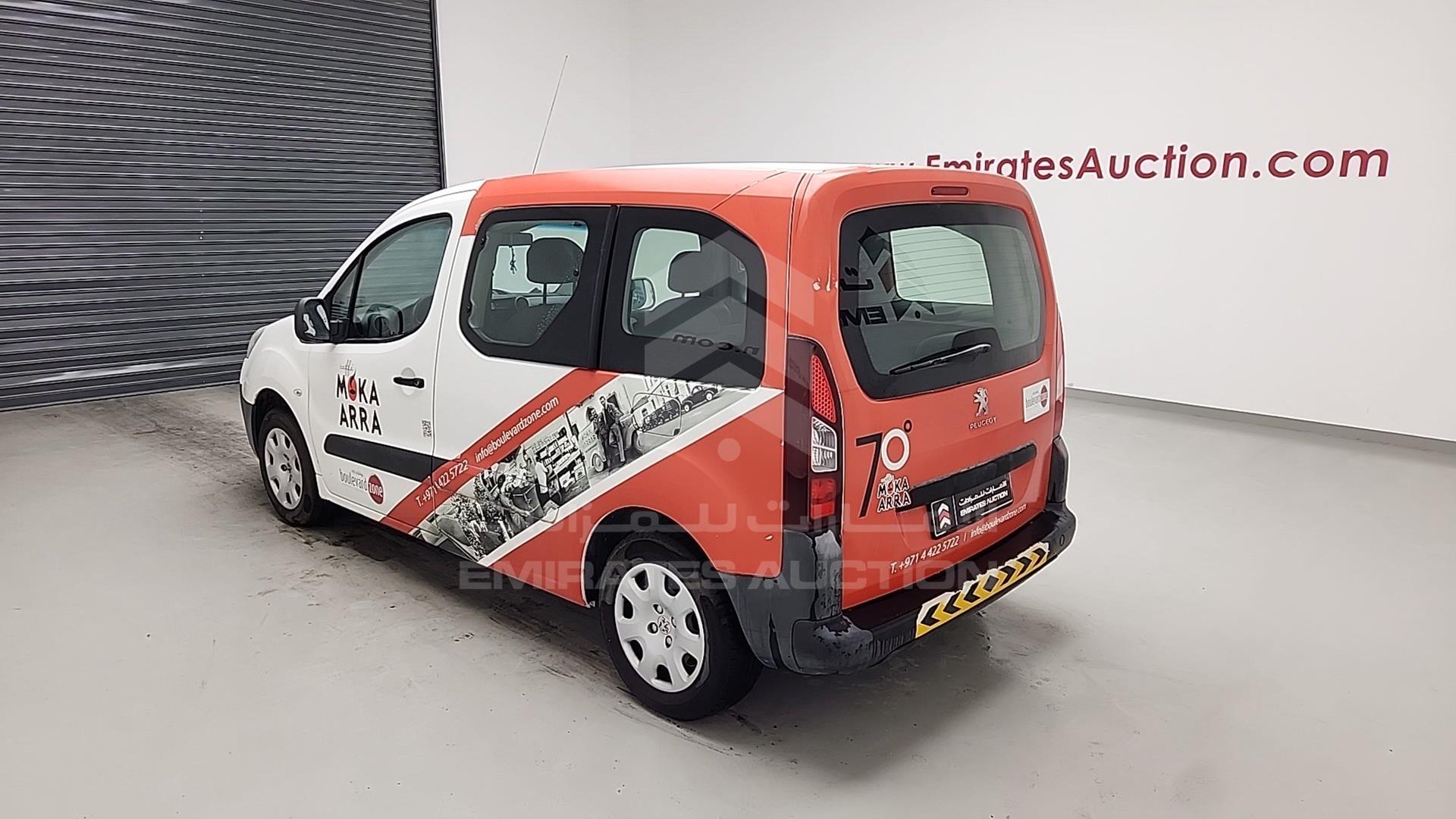 2015 PEUGEOT PARTNER VIN: VF37JNFU5FJ510288