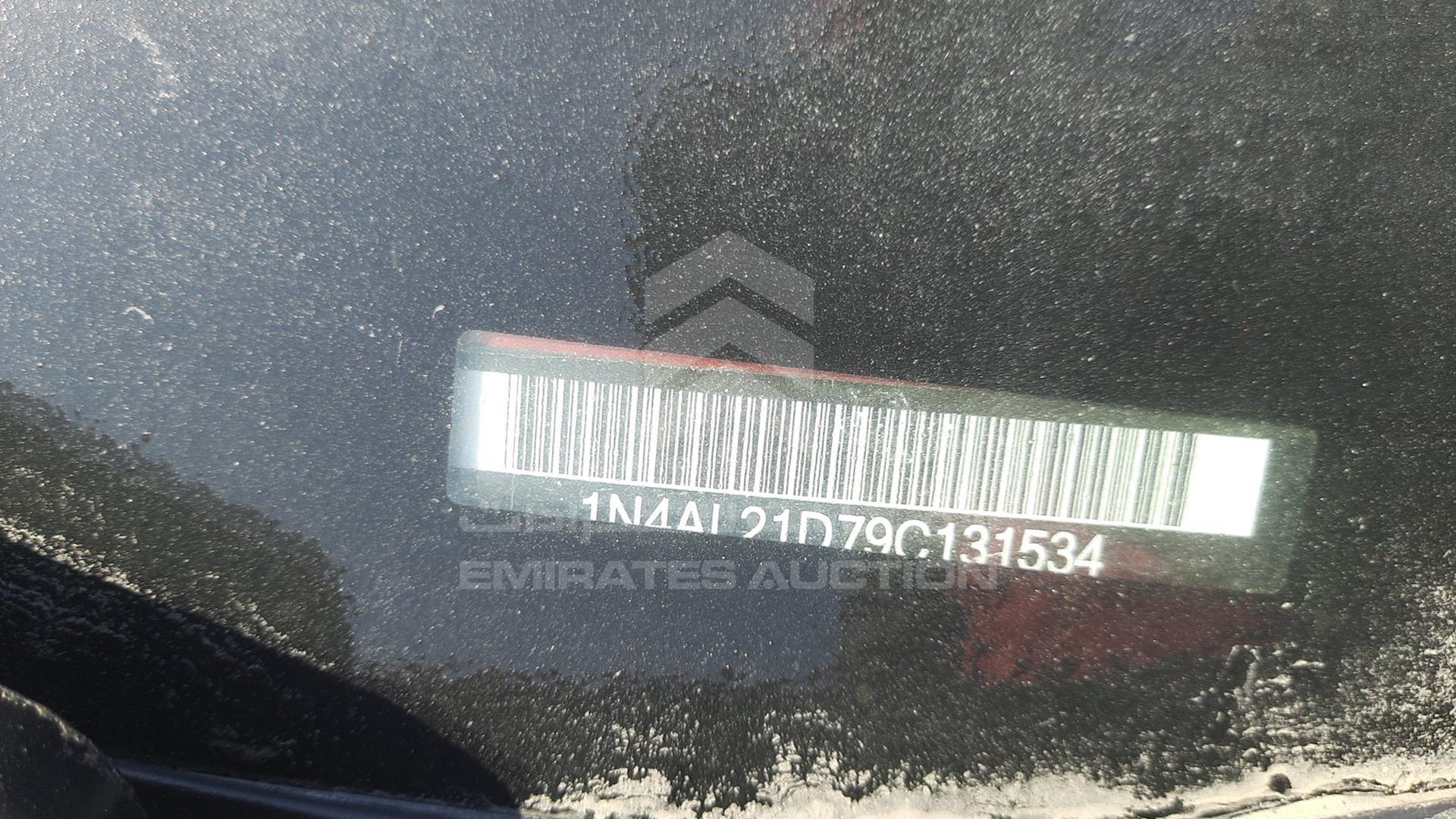 2009 NISSAN ALTIMA VIN: 1N4AL21D79C131534
