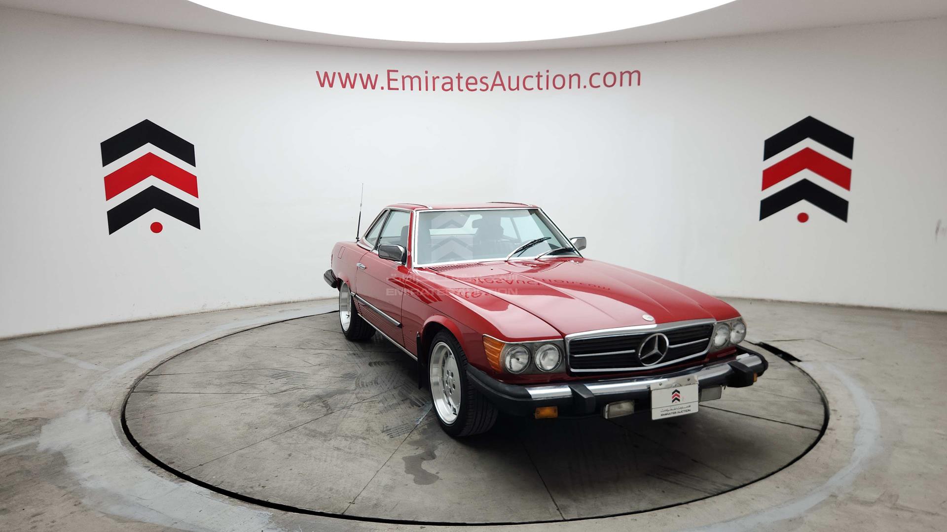 1984 MERCEDES SL 380 VIN: WDB1070451A002095