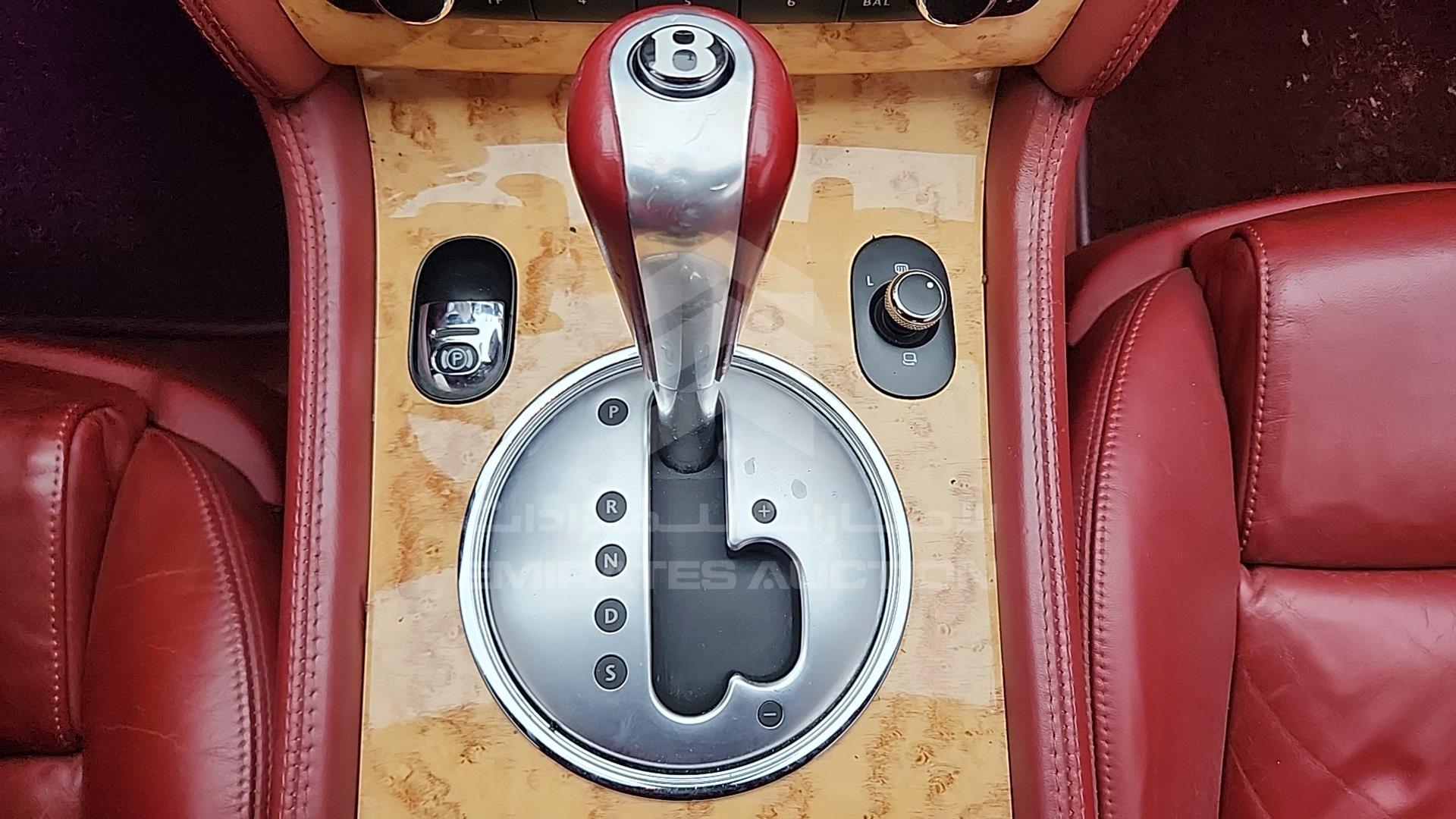 2005 BENTLEY CONTINENTAL VIN: SCBCE63W55C025969