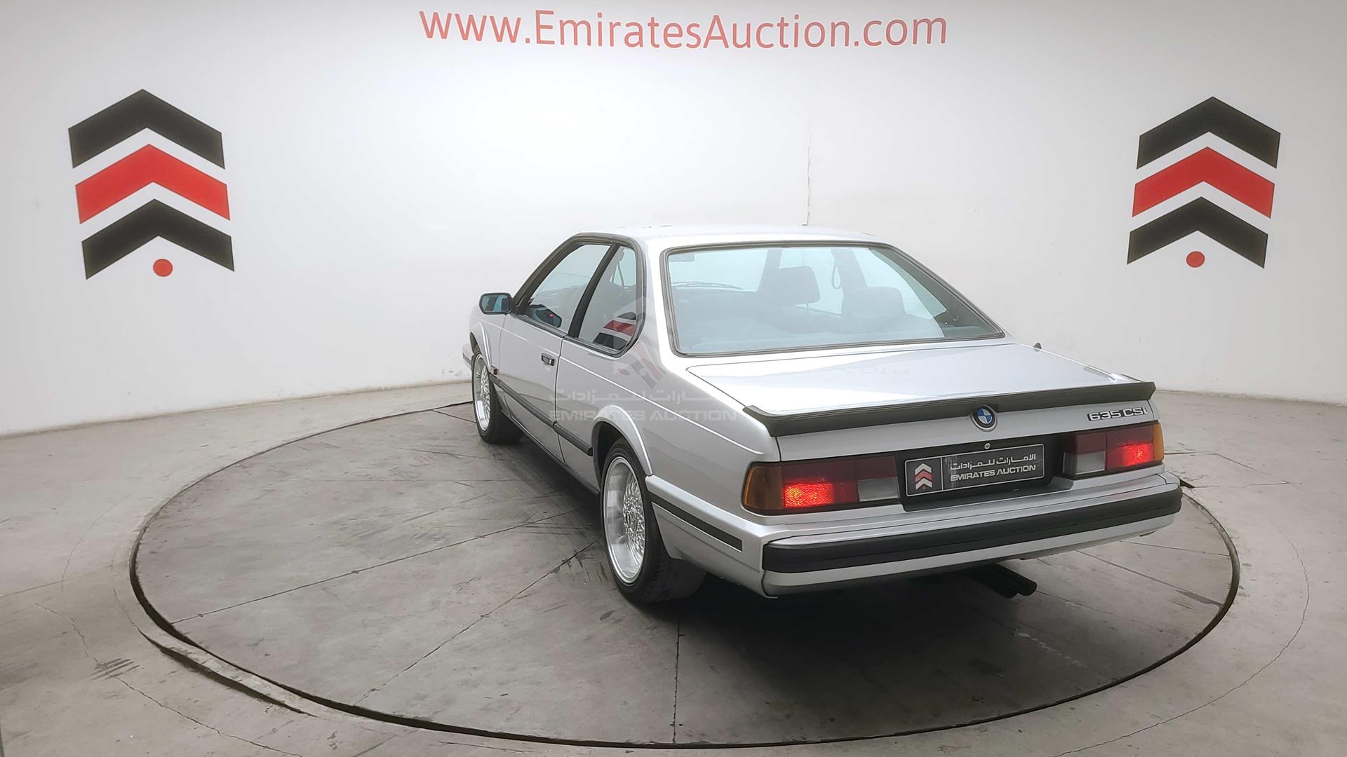 1989 BMW 635 VIN: WBAEC890300766235