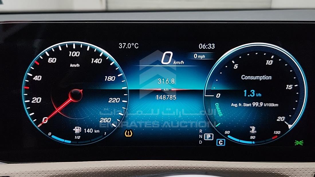 مرسيدس A220 2021 — مؤشر السرعة — صورة 17