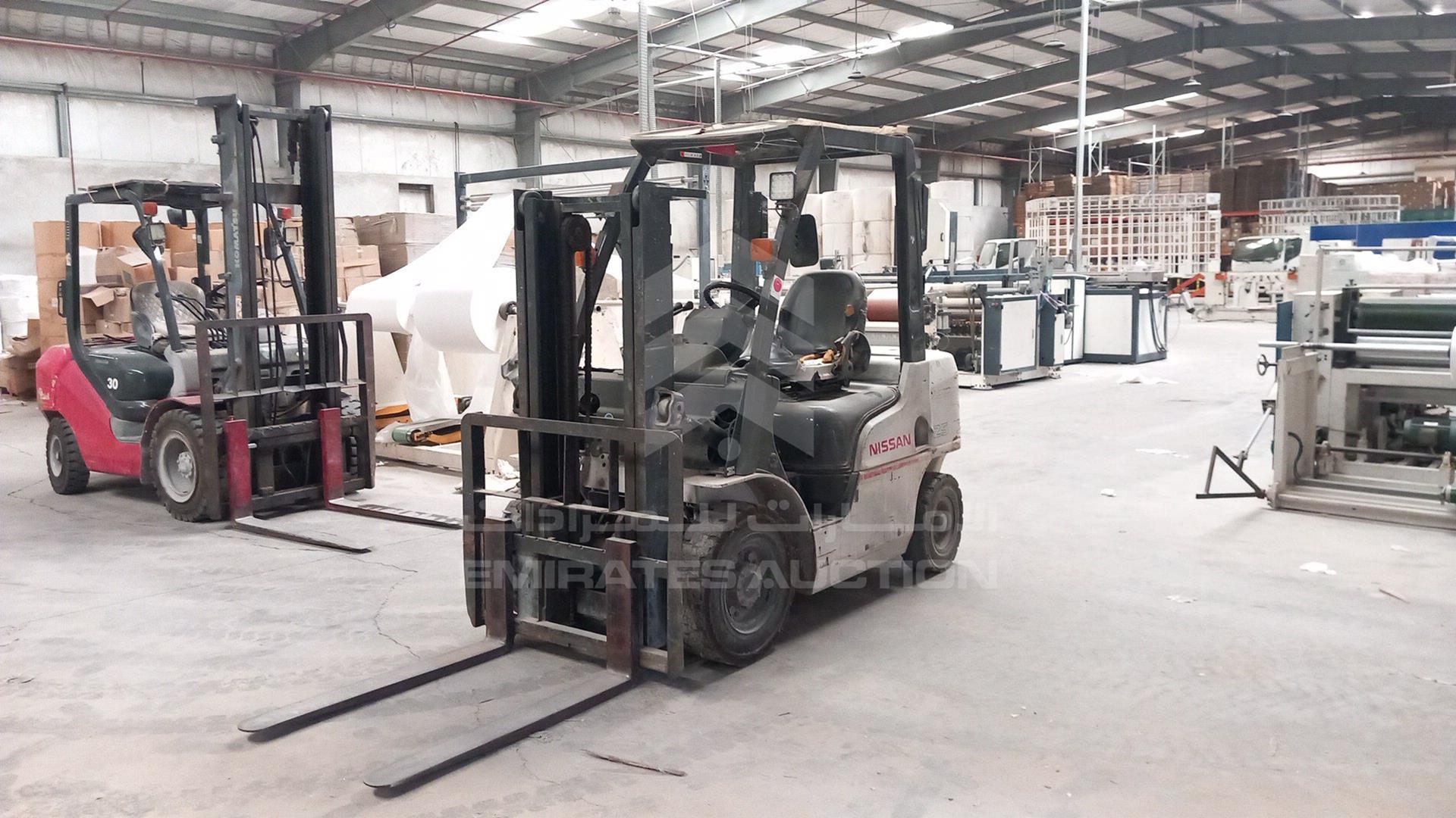 0 NISSAN FORKLIFT VIN: NP1F2-00310