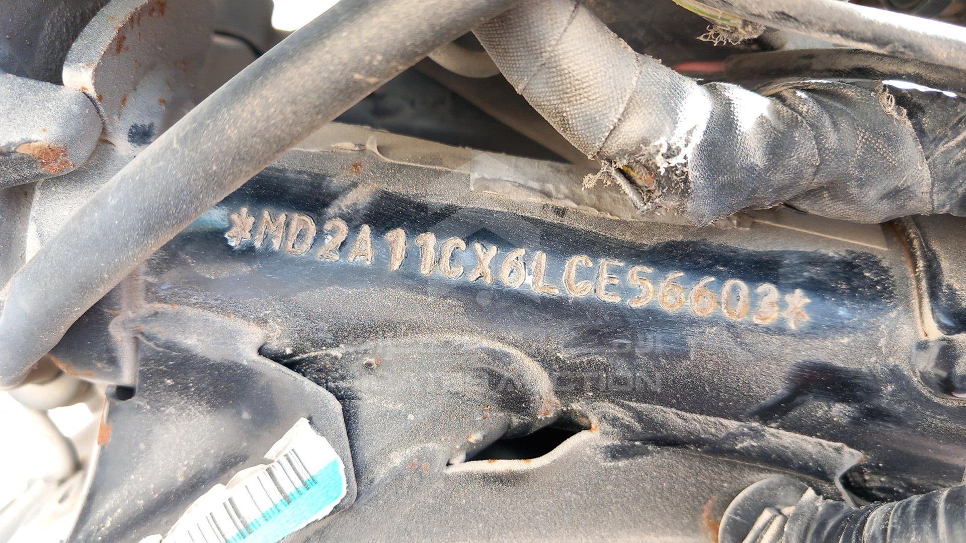 2020 BAJAJ PULSAR VIN: MD2A11CX6LCE56603