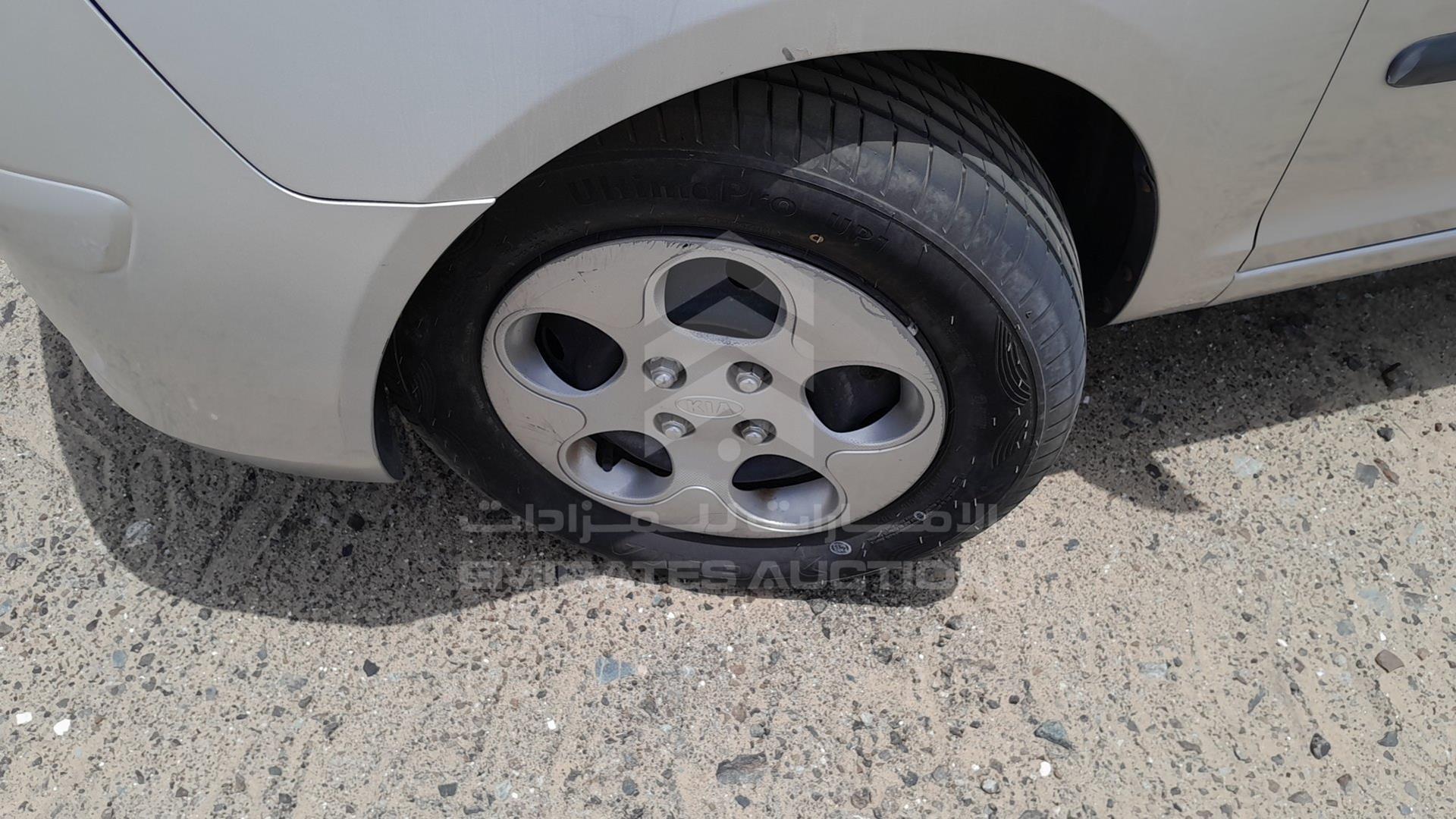 2008 KIA PICANTO VIN: KNABA24328T554234