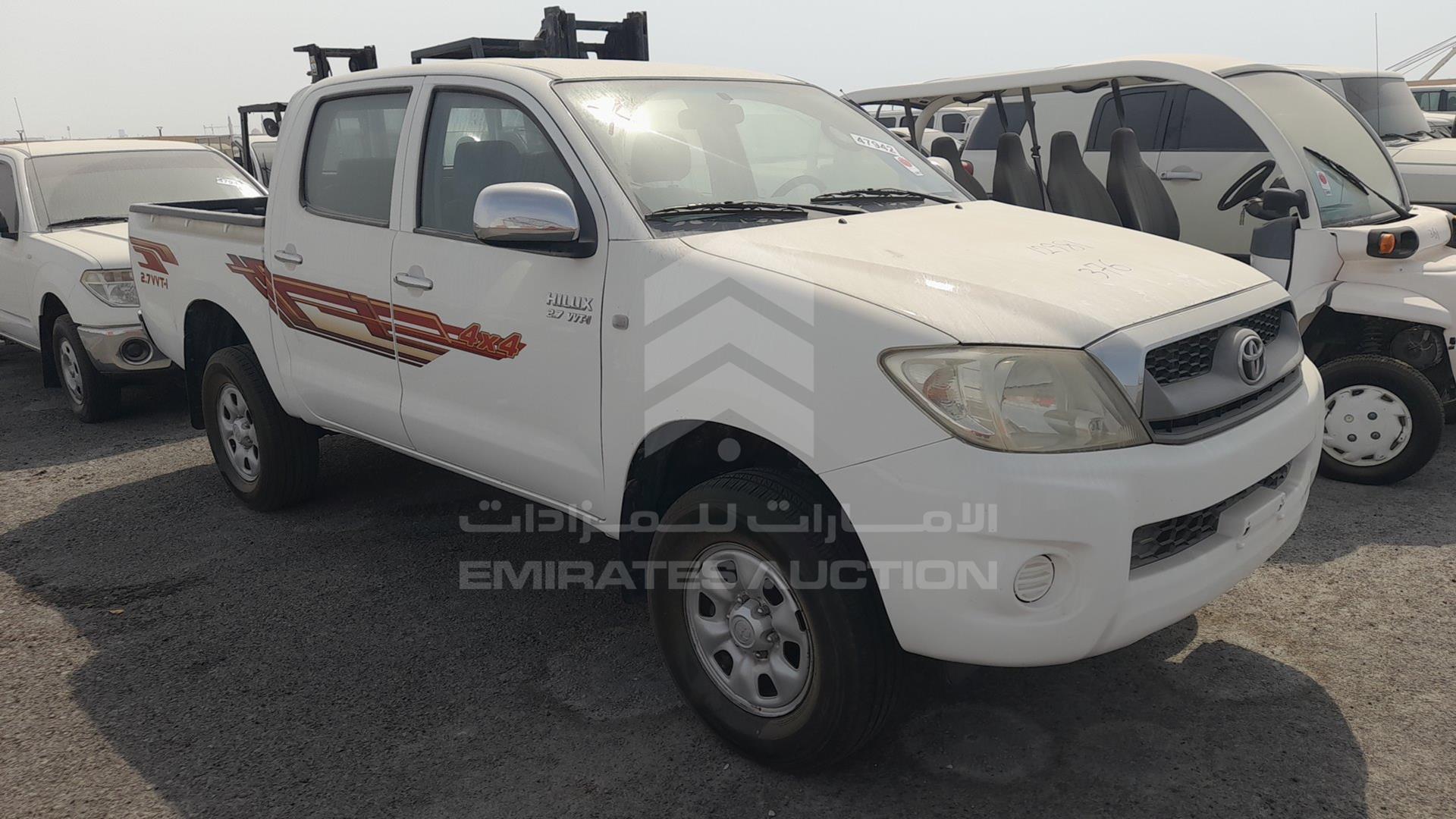 2009 TOYOTA HILUX VIN: MR0FX22G491317638