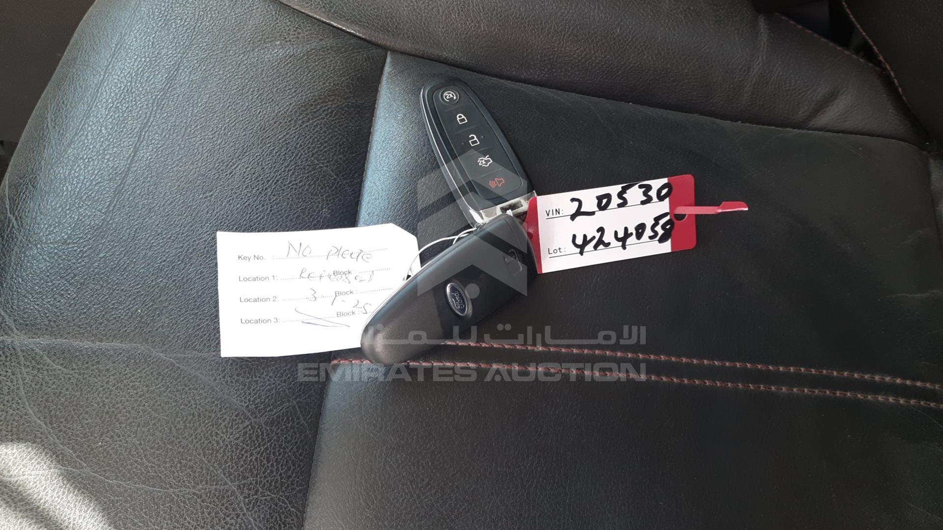 2014 FORD EDGE VIN: 2FMDK4KC8EBB20530