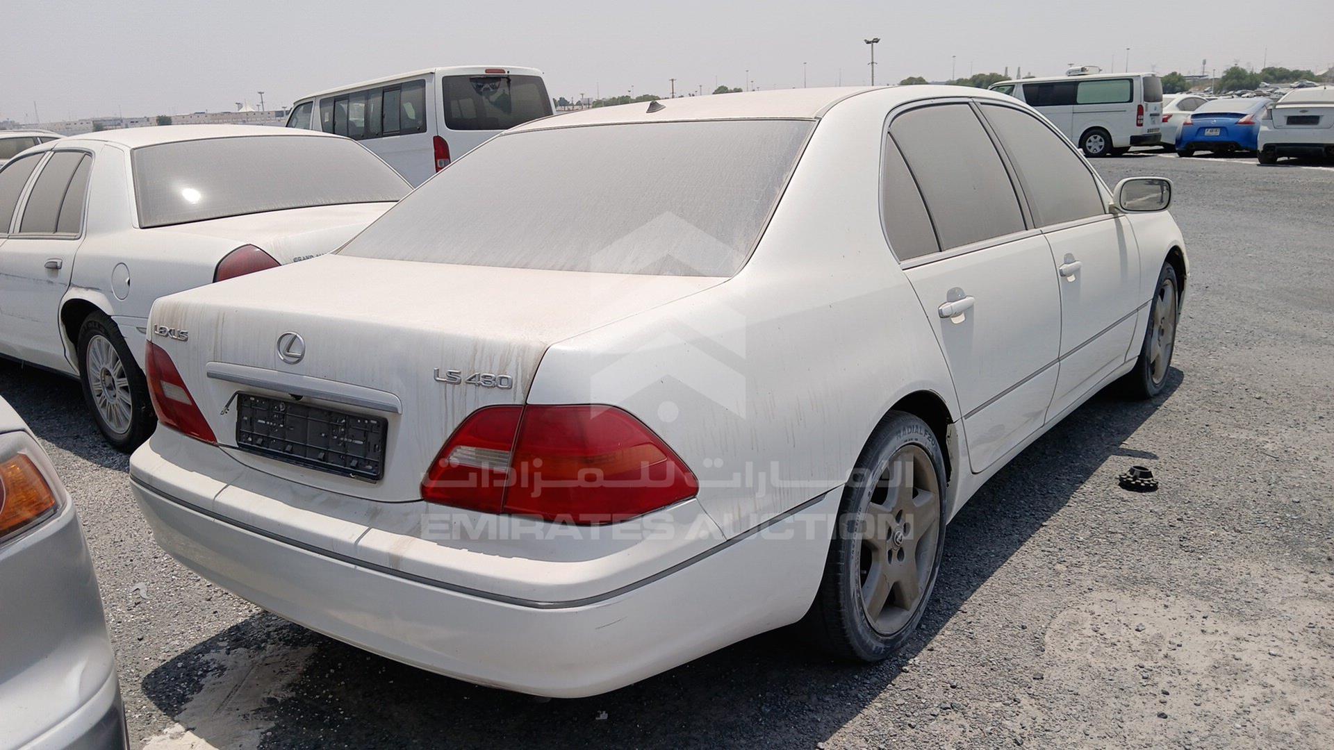 2001 LEXUS LS 430 VIN: JTHBN30F210016992