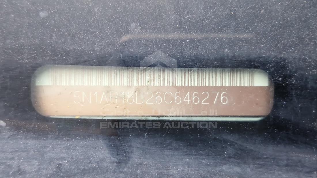 2006 Nissan Pathfinder — VIN on Frame — Photo 3