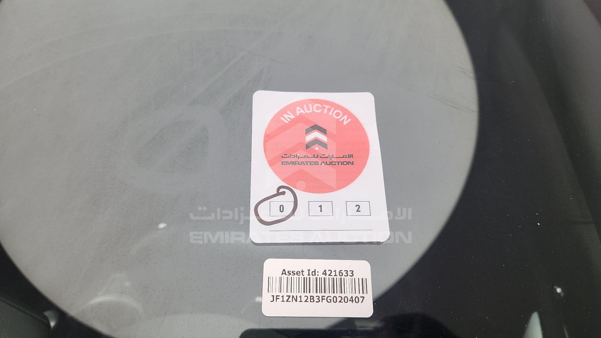 2015 TOYOTA 86 VIN: JF1ZN12B3FG020407