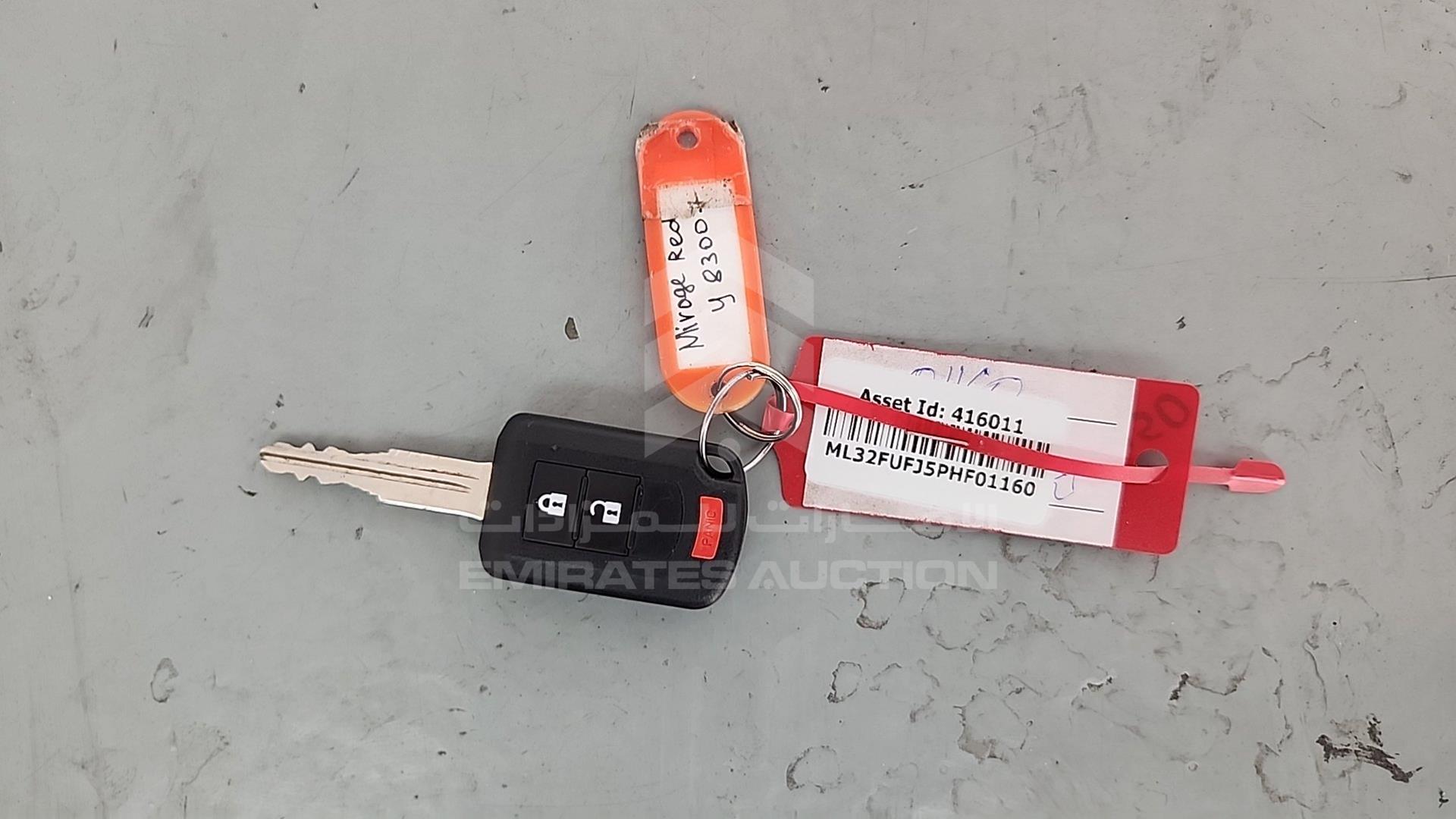 2023 MITSUBISHI MIRAGE VIN: ML32FUFJ5PHF01160