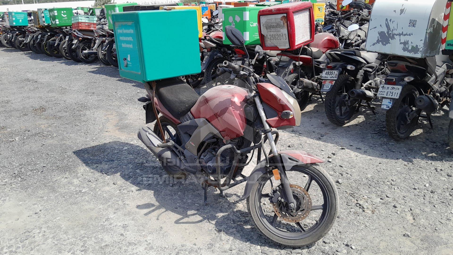 2015 HONDA CBF160F VIN: ME4KC203XG8000562