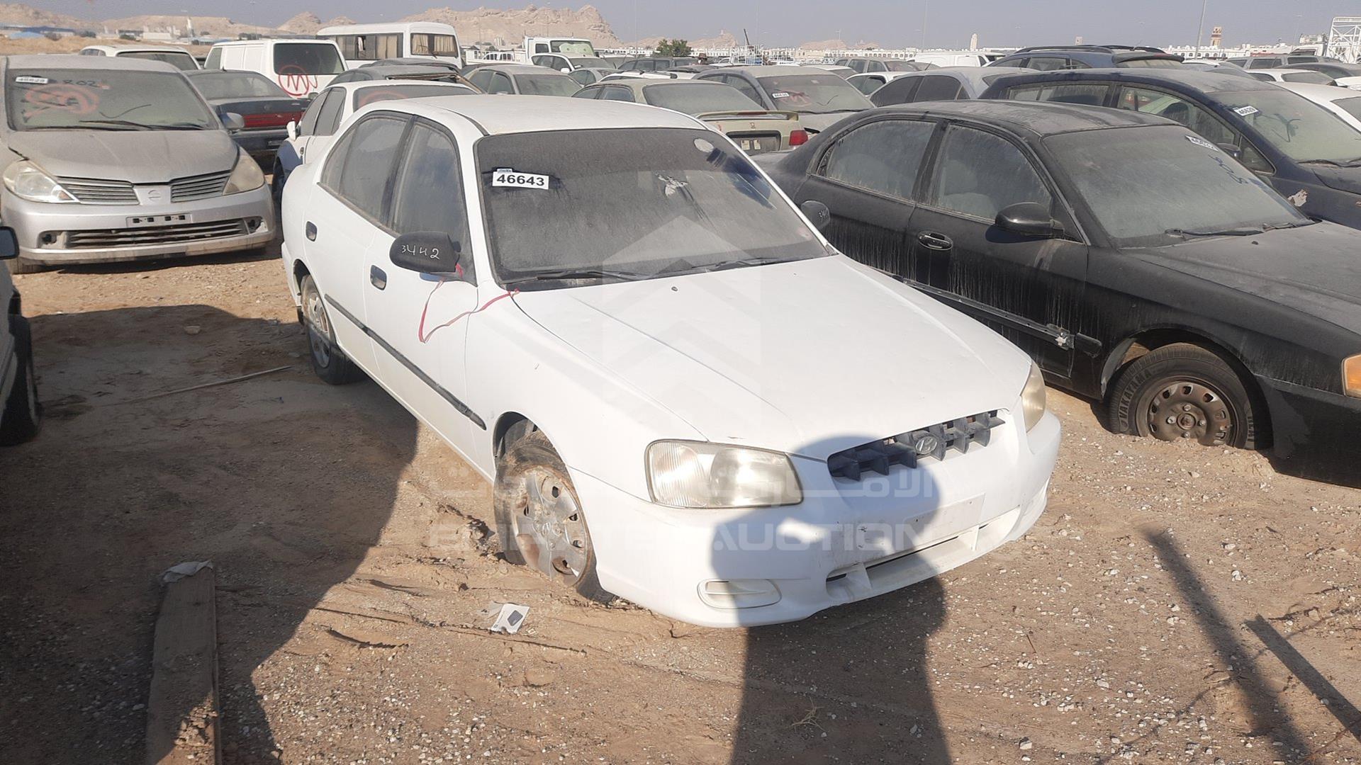 2002 HYUNDAI ACCENT VIN: KMHCG41GX2U293473