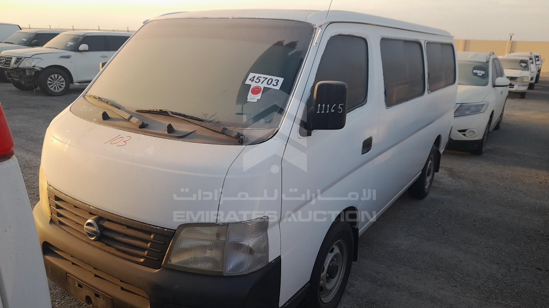 2006 NISSAN URVAN VIN: JN6FE54S56X419026
