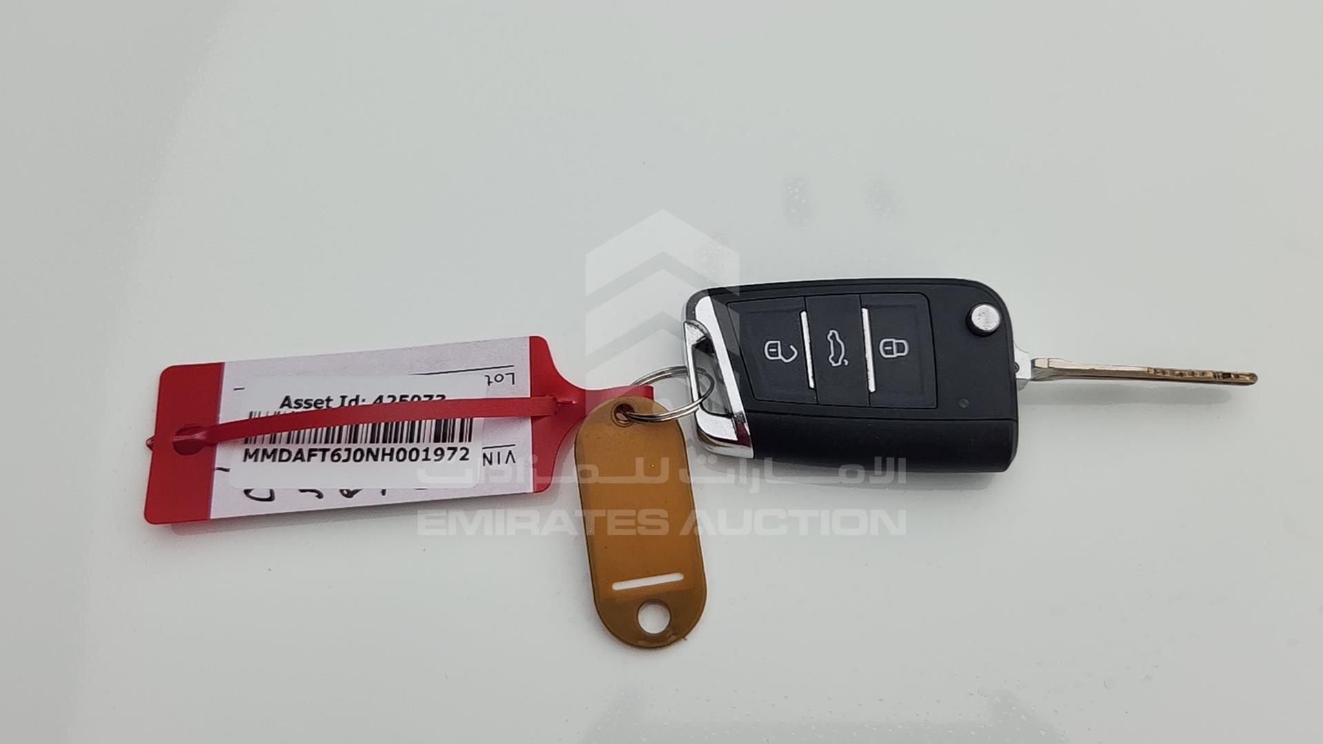 2022 MITSUBISHI ATTRAGE VIN: MMDAFT6J0NH001972