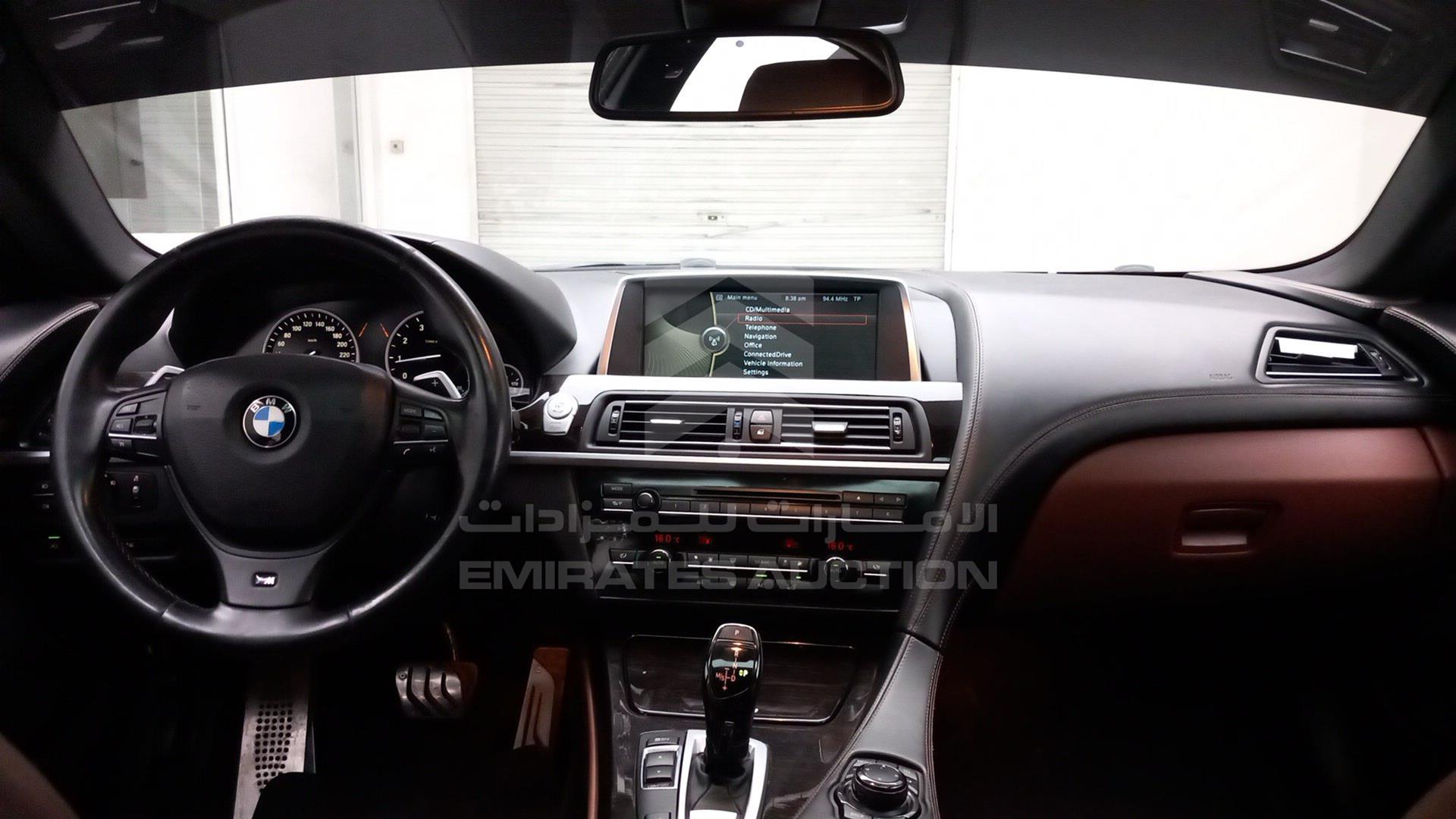 2013 BMW 650 VIN: WBA6B2108DDG65600