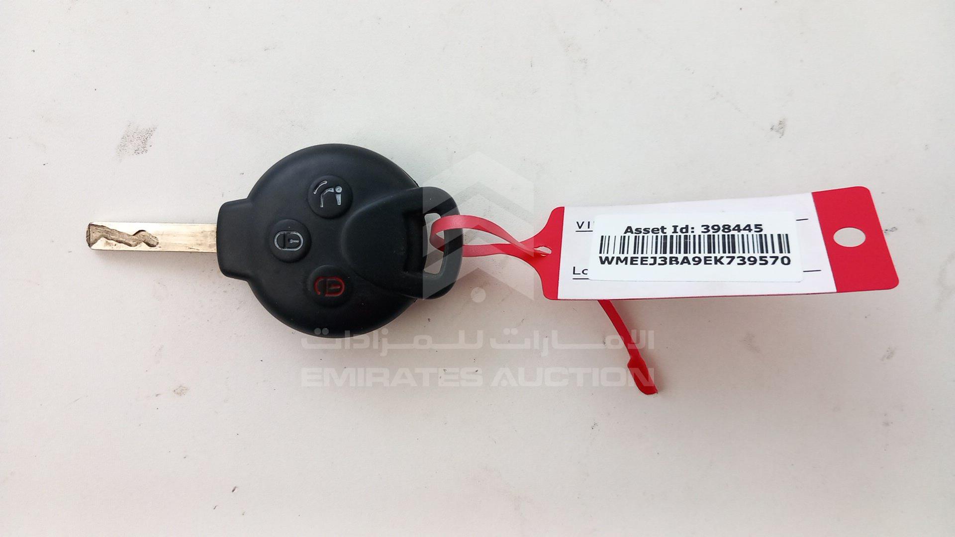 2014 SMART FORTWO VIN: WMEEJ3BA9EK739570