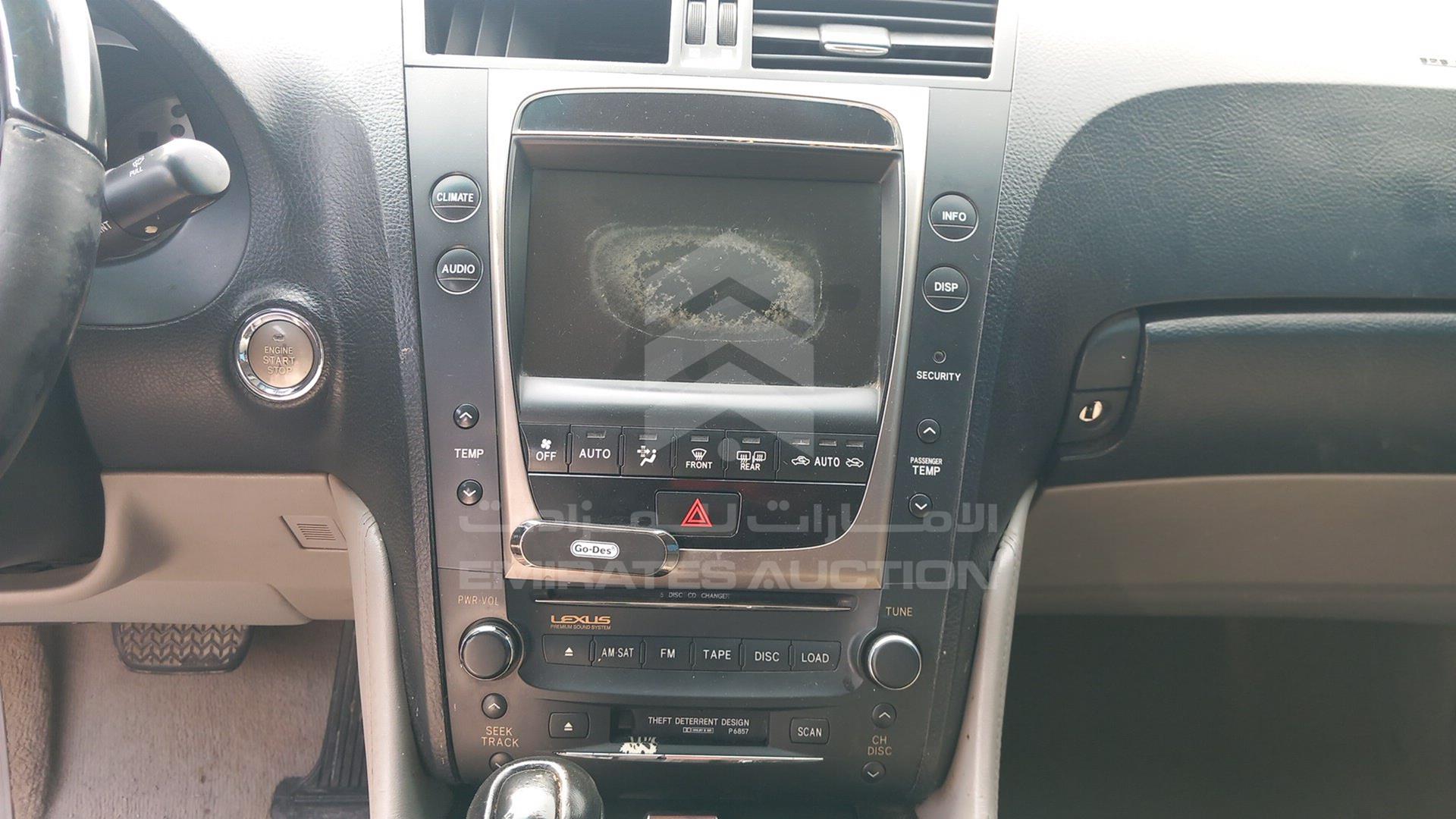 2006 LEXUS GS 300 VIN: JTHBH96S865012535