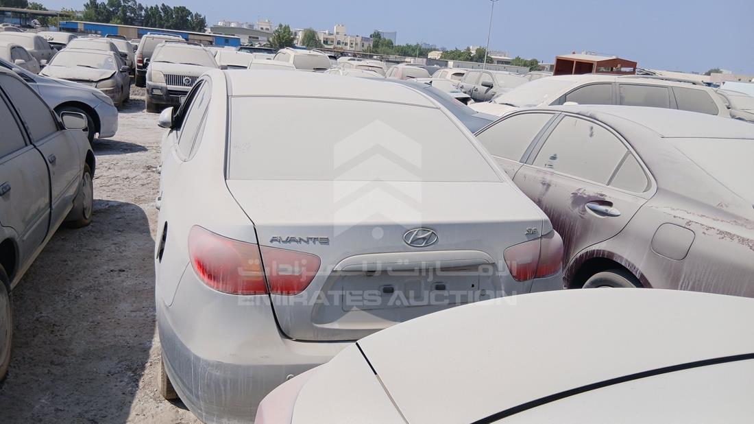 2007 Hyundai Avante - Scrap without document — Rear View — Photo 6