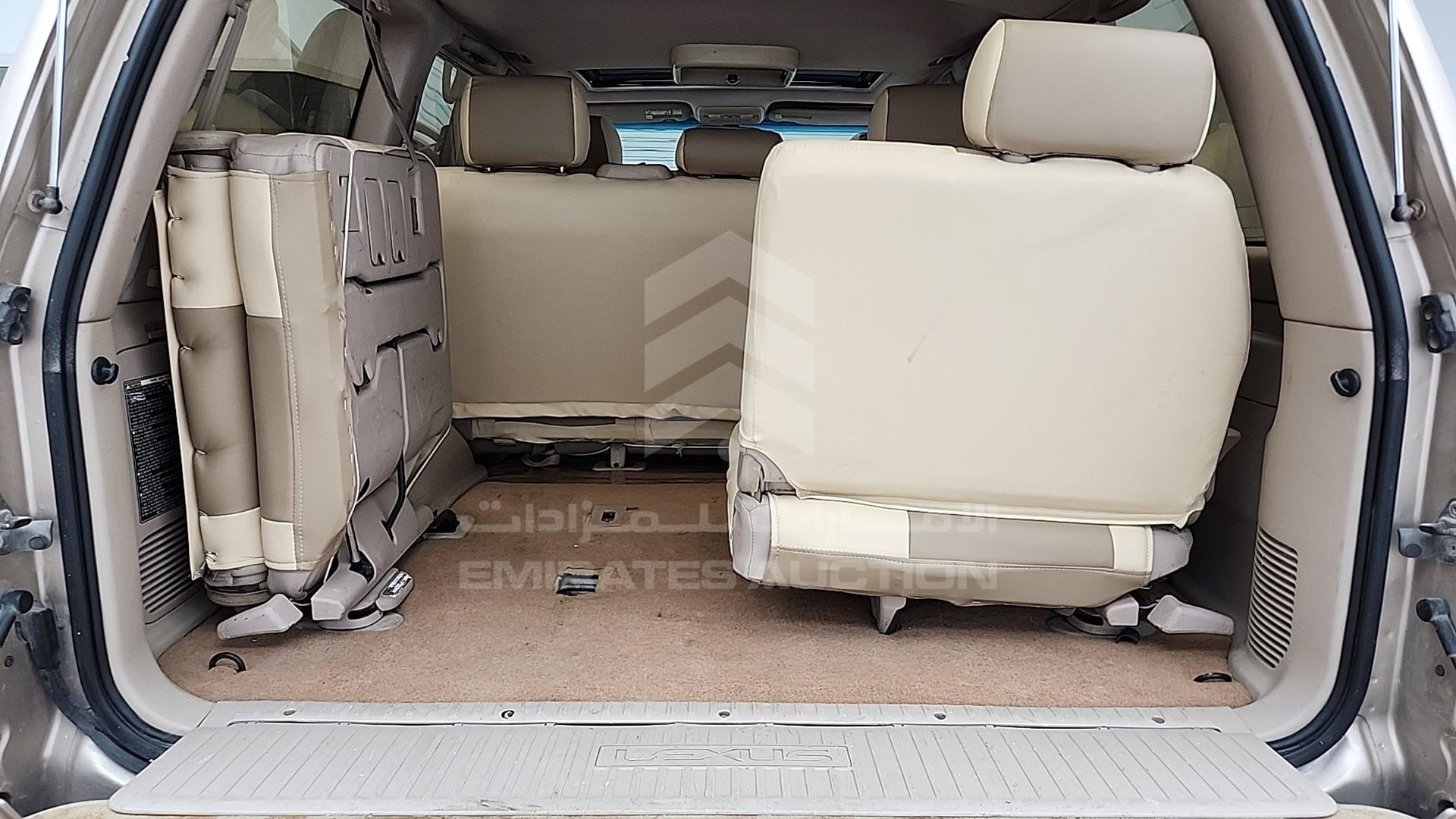 2001 LEXUS LX 470 VIN: JTJHT00W513501087