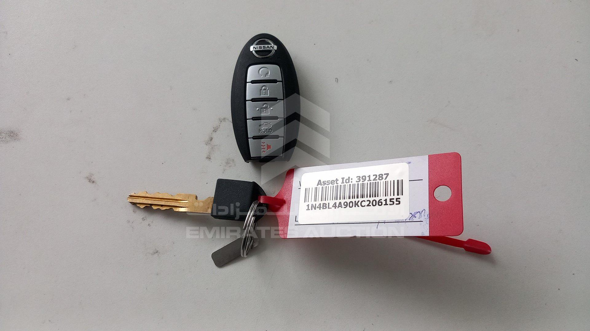 2019 NISSAN ALTIMA VIN: 1N4BL4A90KC206155