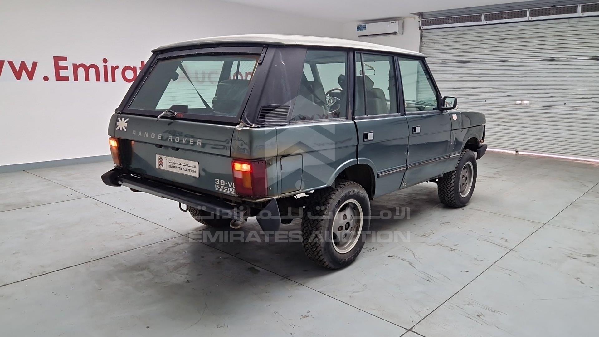 1984 LAND ROVER RANGE ROVER VIN: SALLHAMM4GA421015