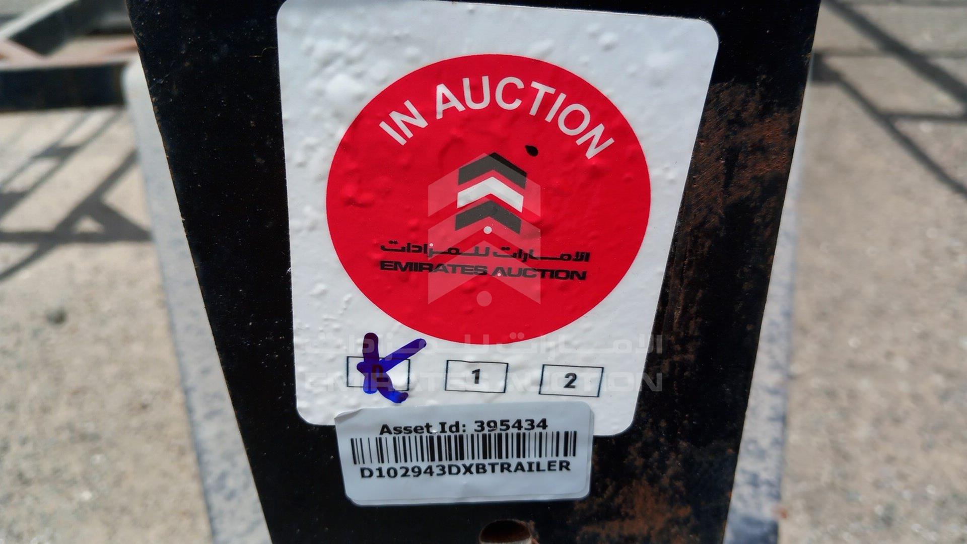 0 TRAILER LOCAL VIN: D102943DXBTRAILER
