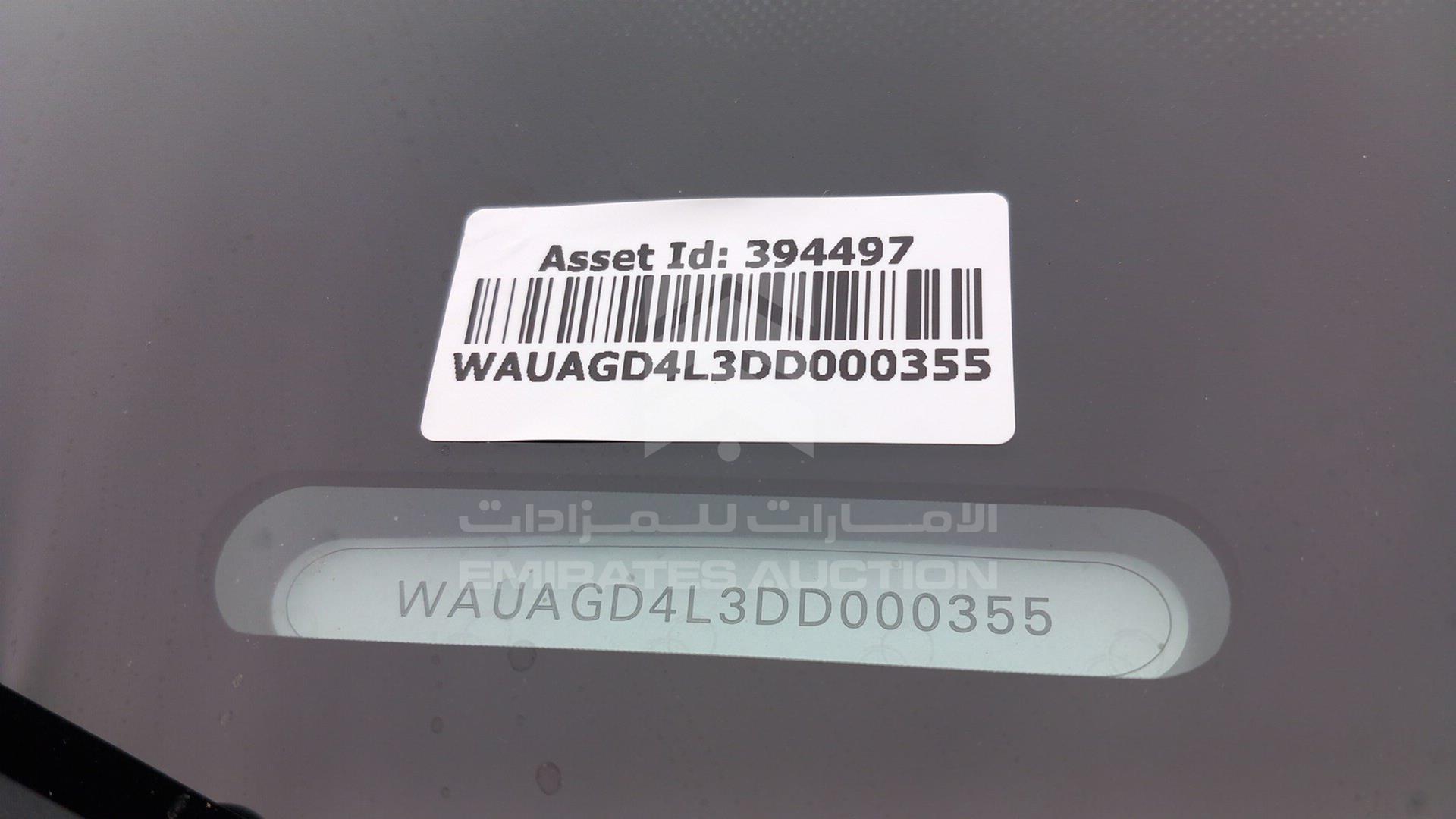 2013 AUDI Q7 VIN: WAUAGD4L3DD000355