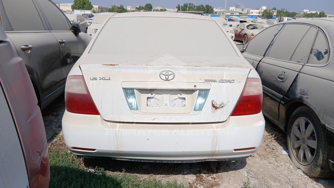 2005 Toyota Corolla - Scrap without document — Rear View — Photo 9