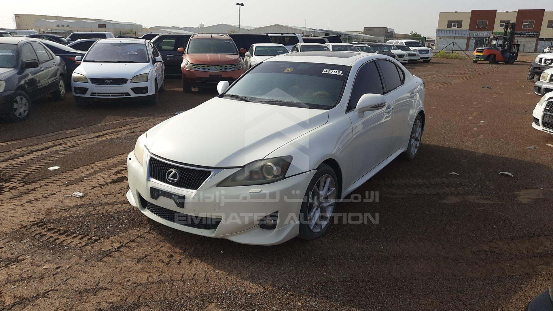2011 LEXUS IS 250 VIN: JTHBK2623B5137851