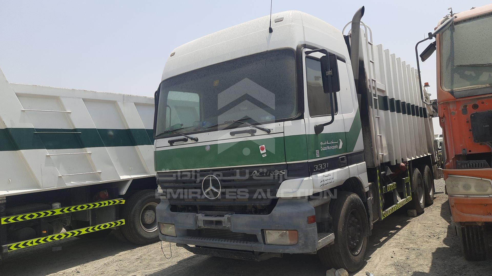 2003 MERCEDES ACTROS 3331 VIN: WDB9501631K840784