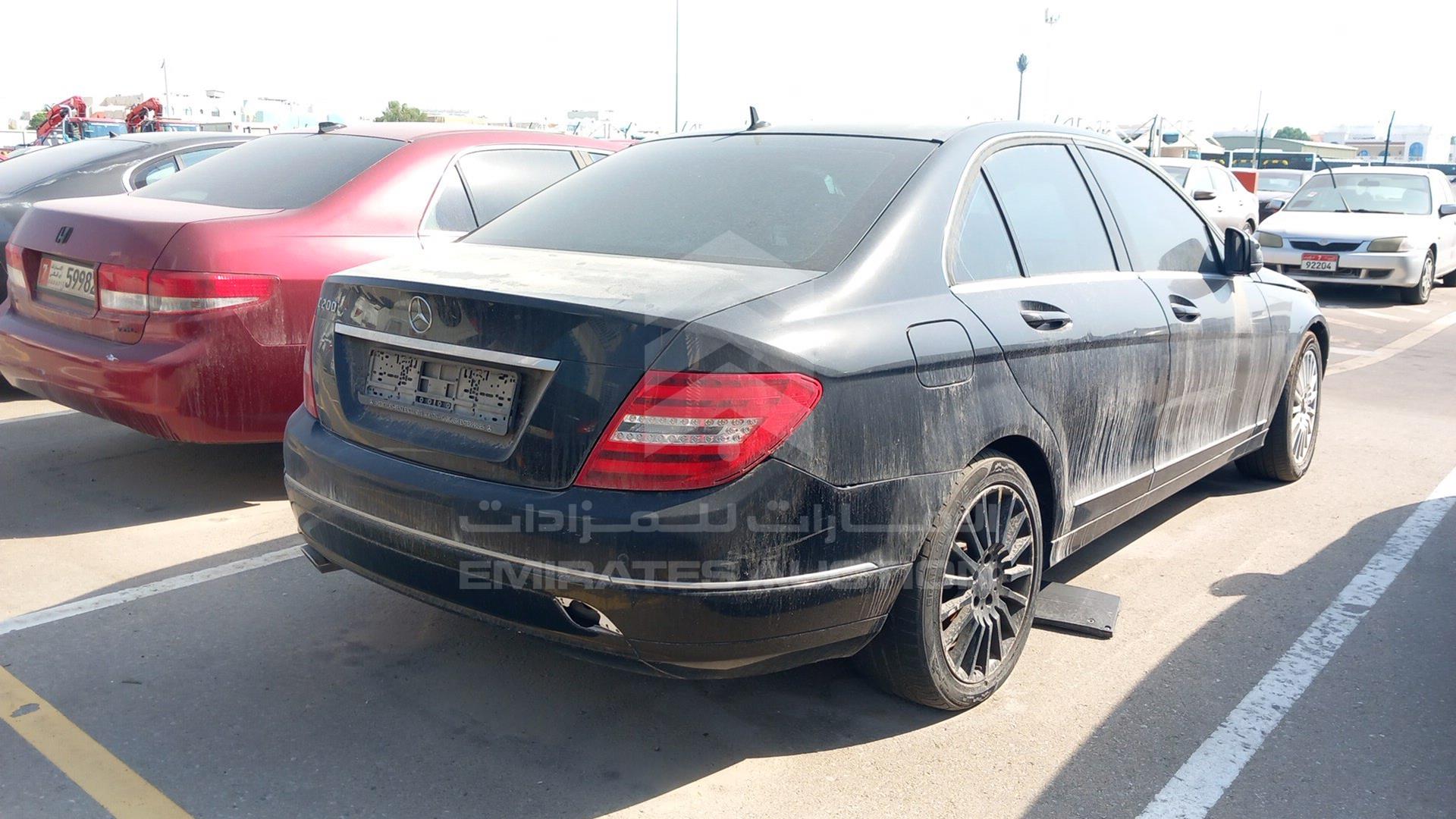 2008 MERCEDES C 200 VIN: WDDGF41X08F009702