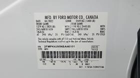 2022 Ford Edge — VIN on Frame — Photo 3 — Thumbnail