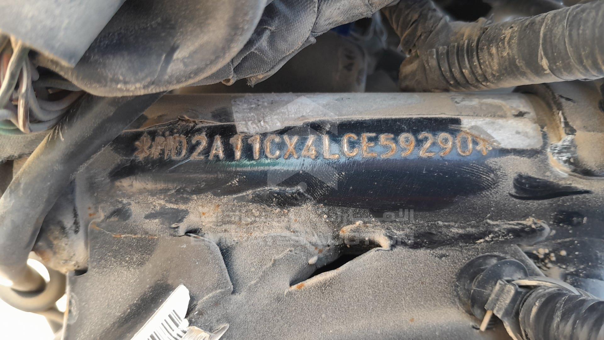 0 BAJAJ PULSAR VIN: MD2A11CX4LCE59290