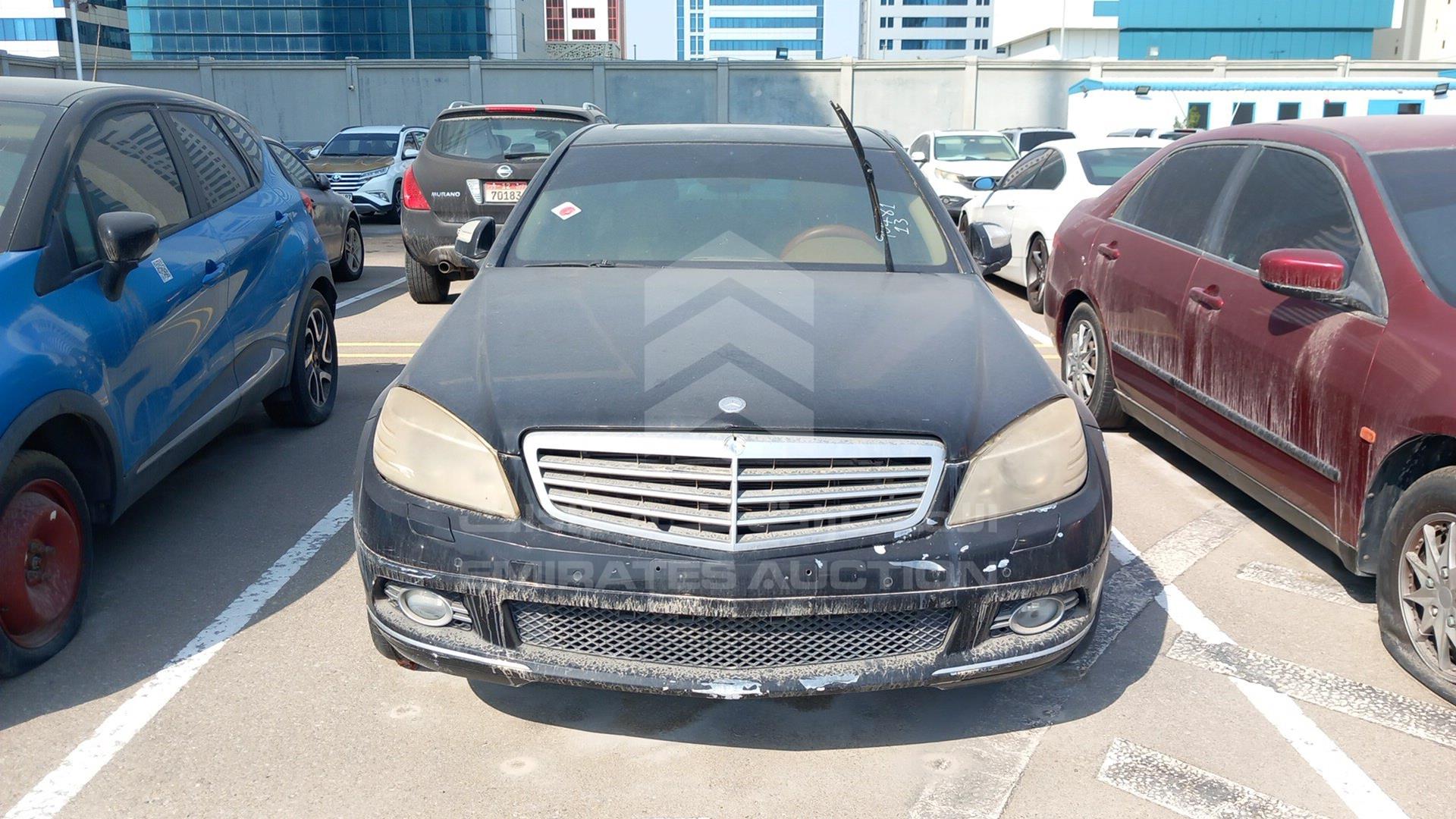 2008 MERCEDES C 200 VIN: WDDGF41X08F009702